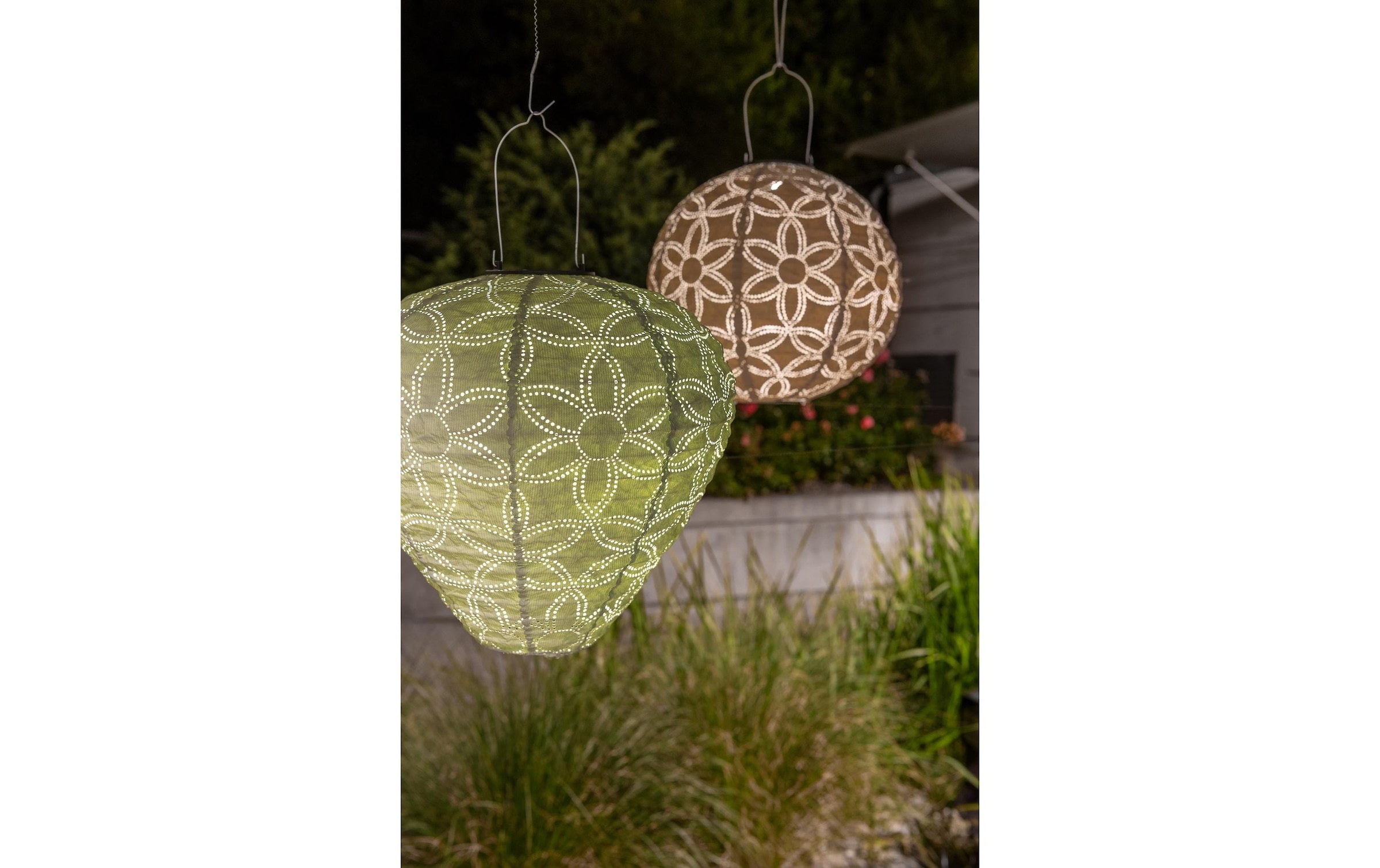 STT LED Gartenleuchte »Solar Lanterne drop mint«, 1 flammig