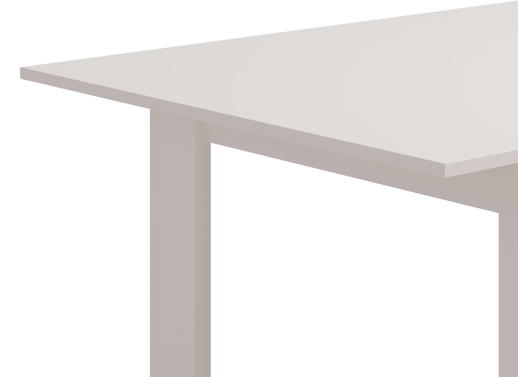 Home affaire Esstisch »Hamar Esszimmertisch 120x80, Weiss oder Eiche Holz Küchentisch«, Verlängerbar durch Einlegeplatte, max. Breite 160 cm