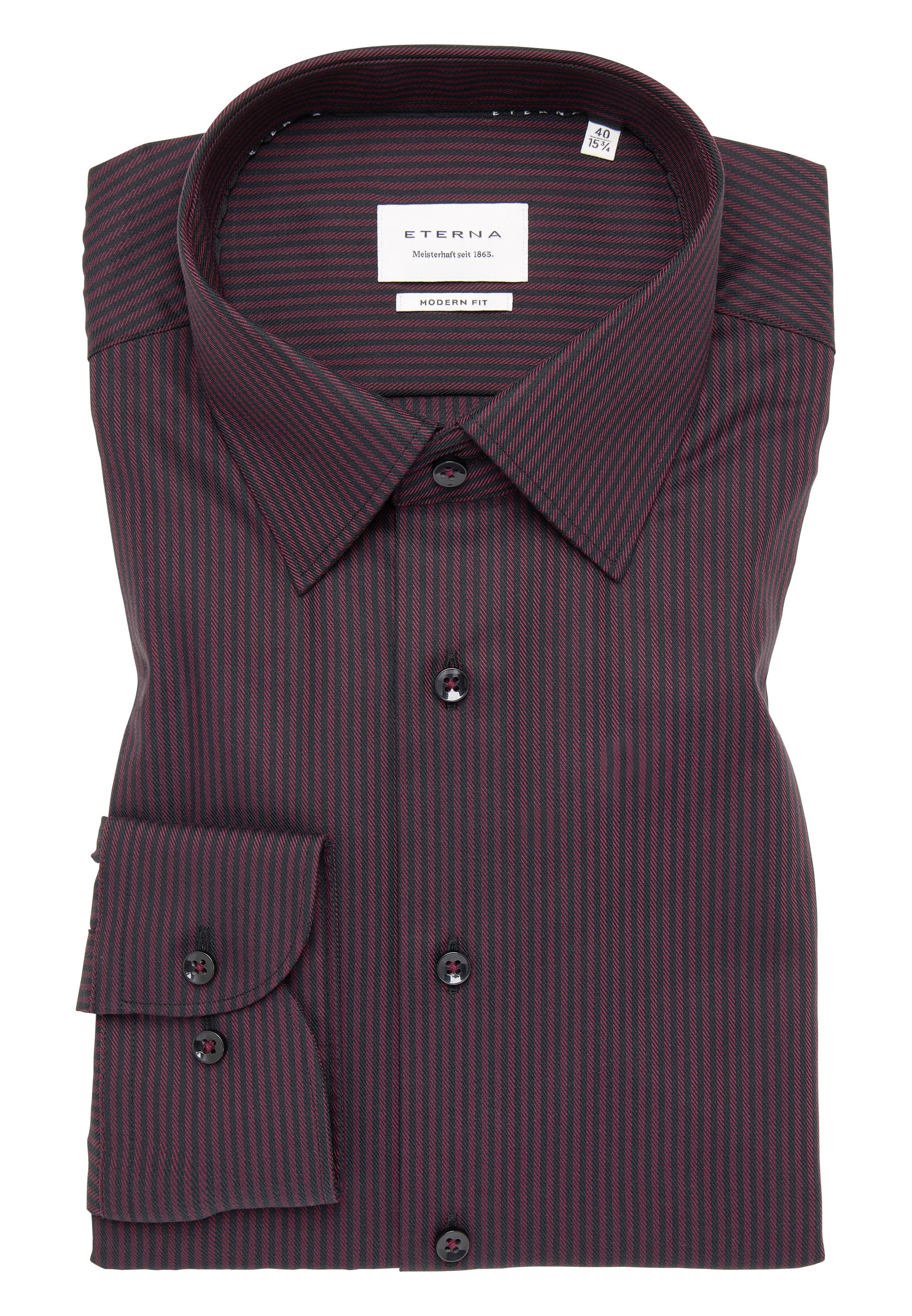 Eterna Langarmhemd »MODERN FIT«, NON IRON (bügelfrei)