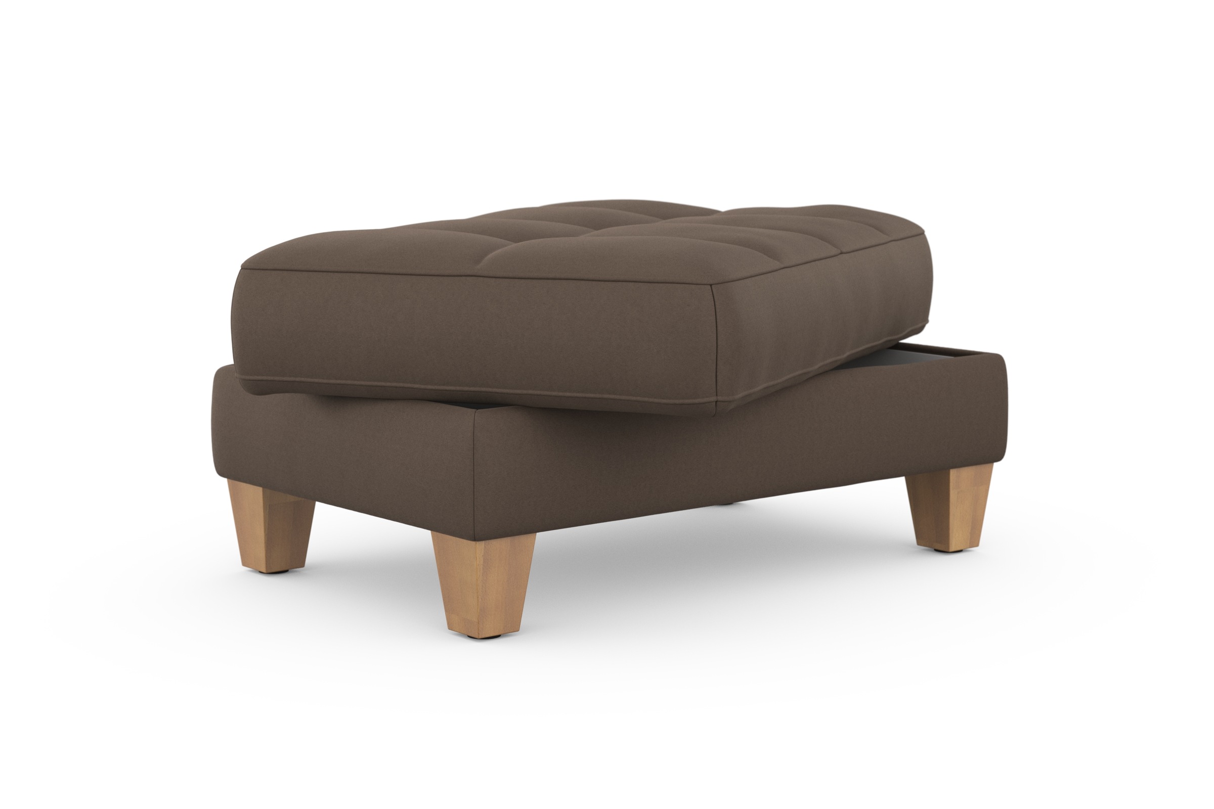 sit&more Tabouret de rangement »Westham« wahlewise mit/ohne Federkern