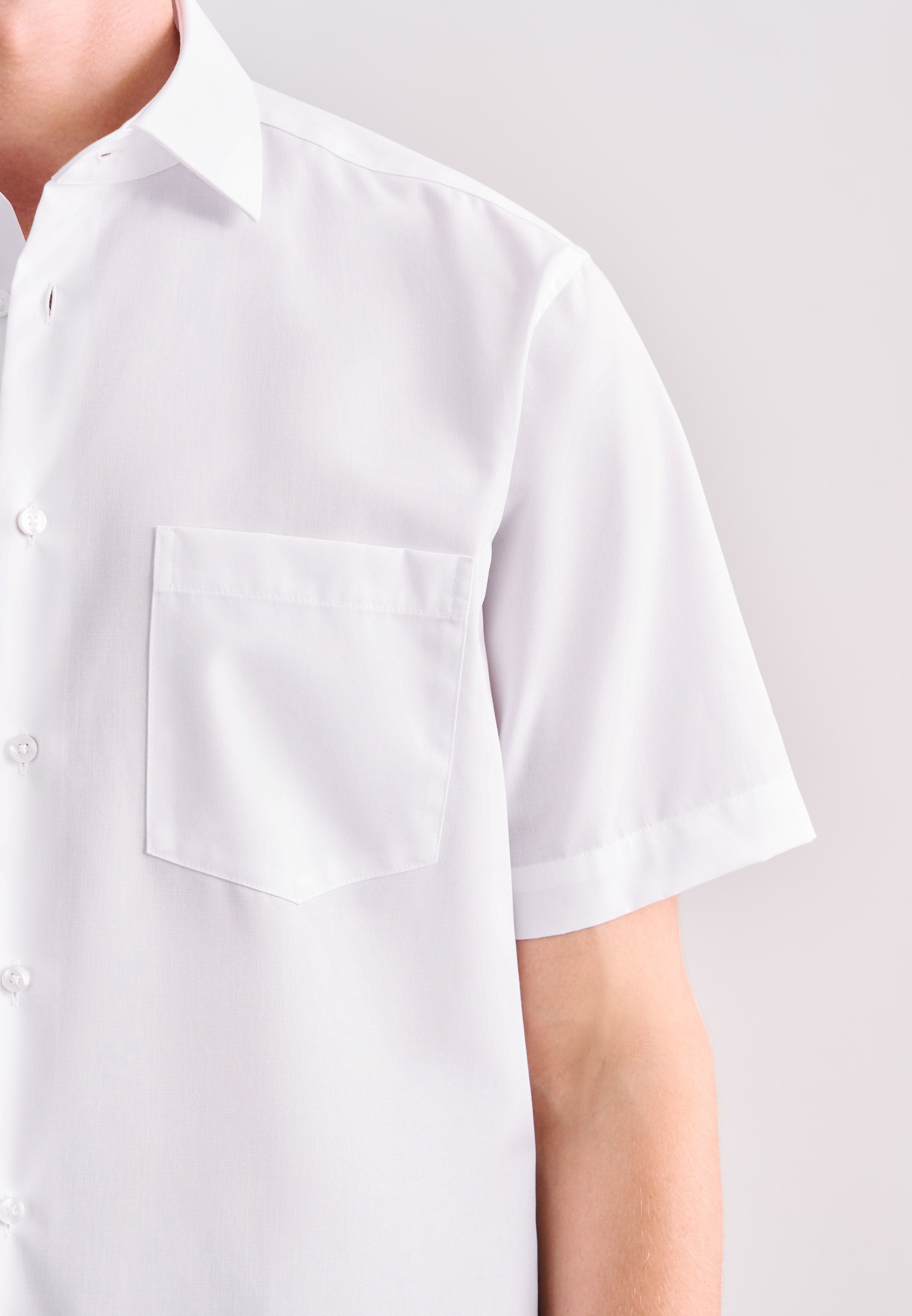 seidensticker Chemise d'affaires »Schwarze Rose« col Kent 1/2 Regular uni
