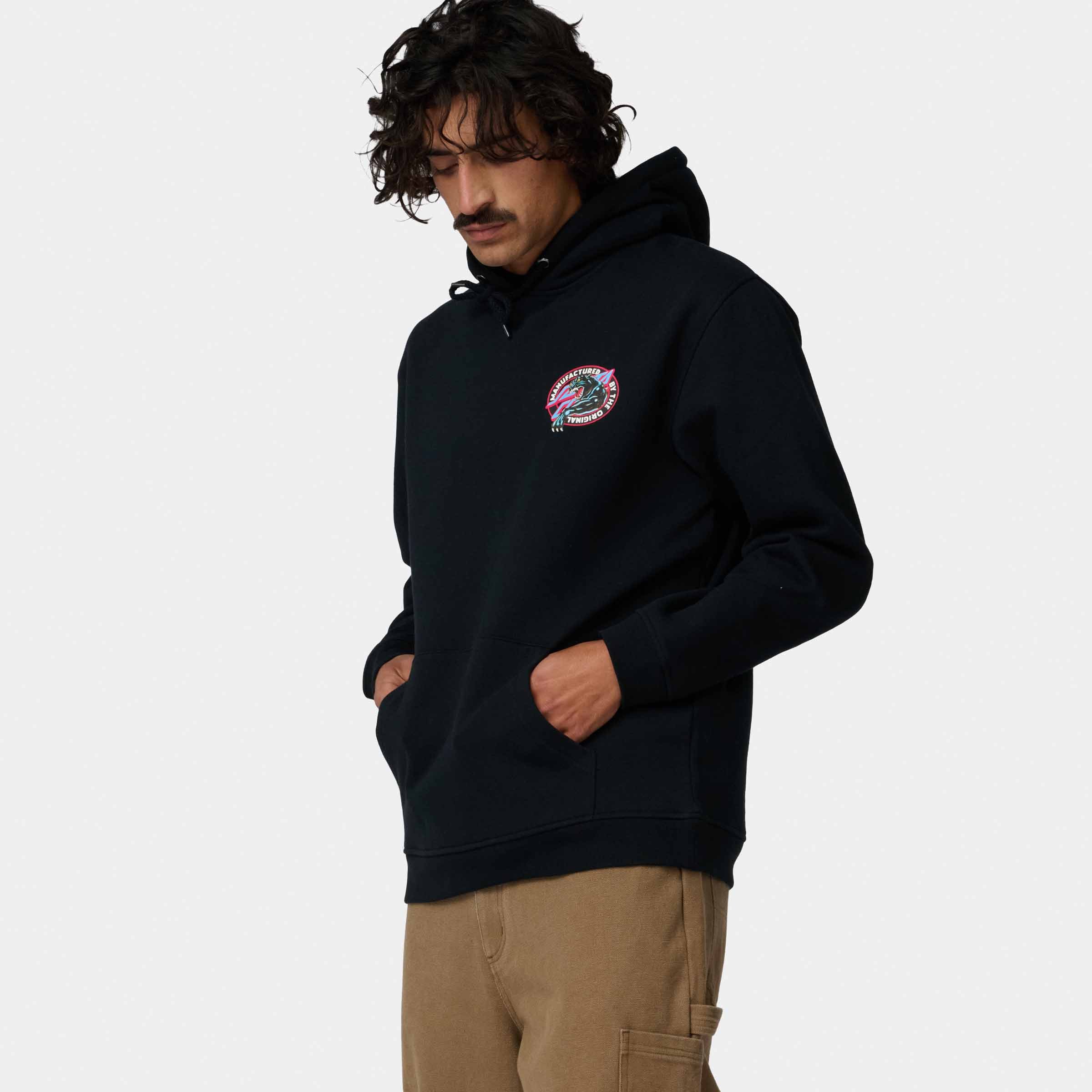 Image of Santa Cruz Kapuzenpullover "NATAS SKETCH PANTHER HOOD" für Erwachsene, sportlicher Stil, bequeme Passform
