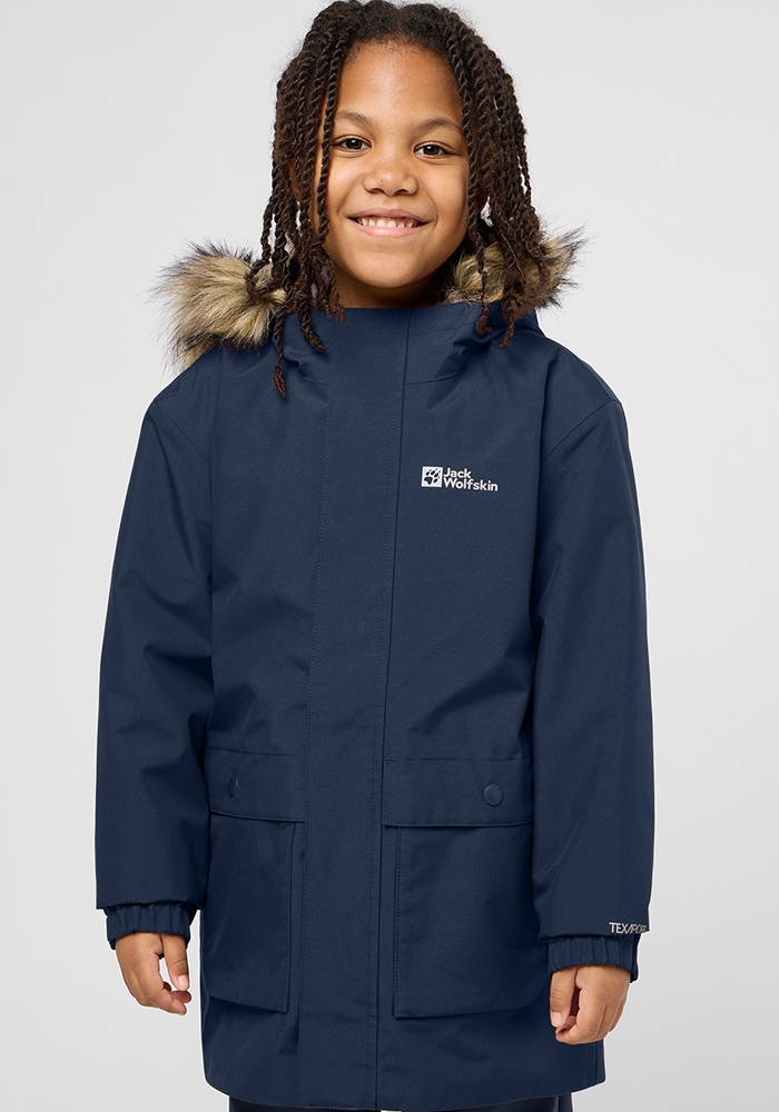 Jack Wolfskin 3-in-1-Funktionsparka »COSY BEAR 3IN1 PARKA G«, mit Kapuze