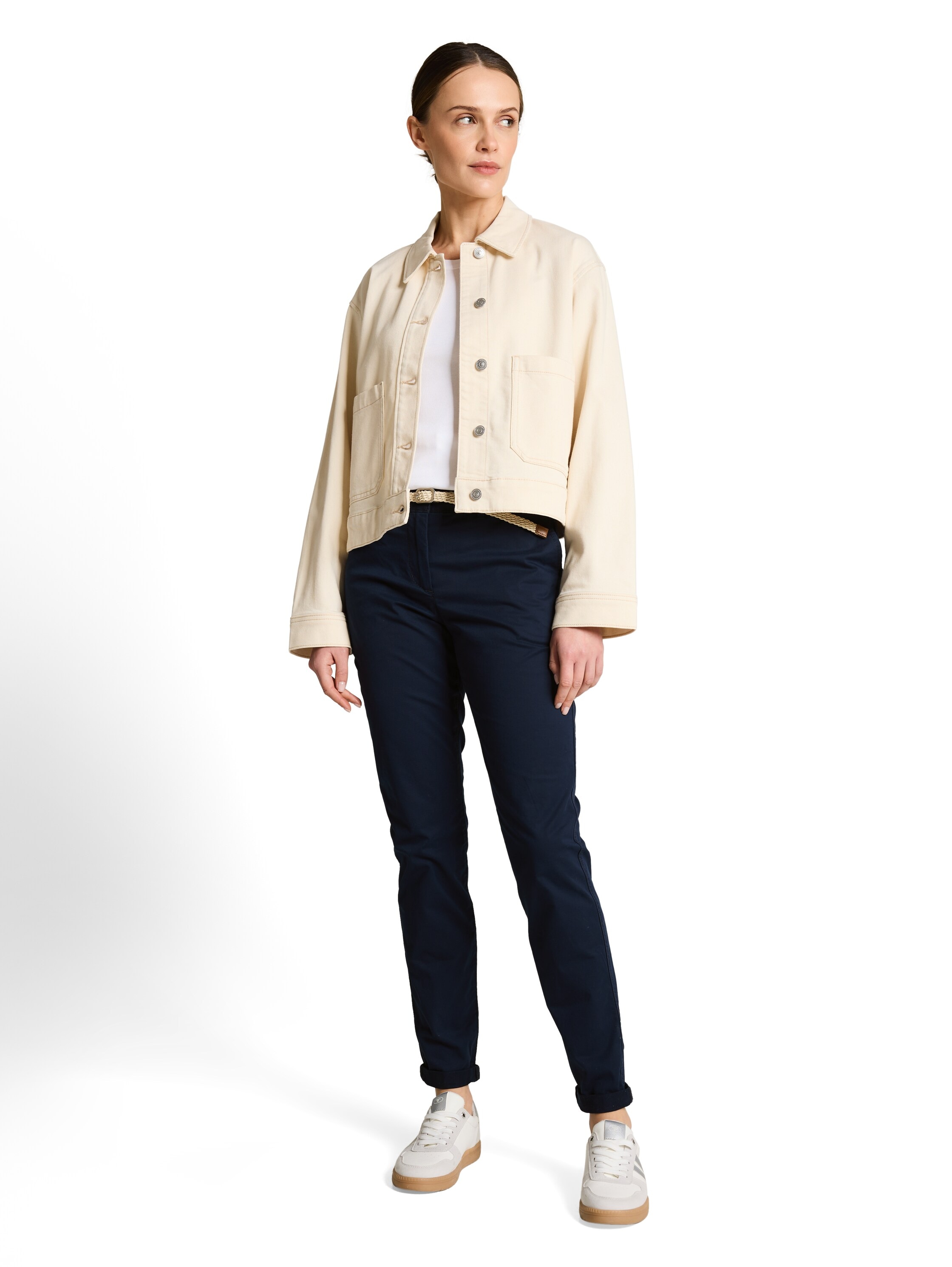 TOM TAILOR Chinohose »TOM TAILOR Chino«  mit Gürtel und Stretch