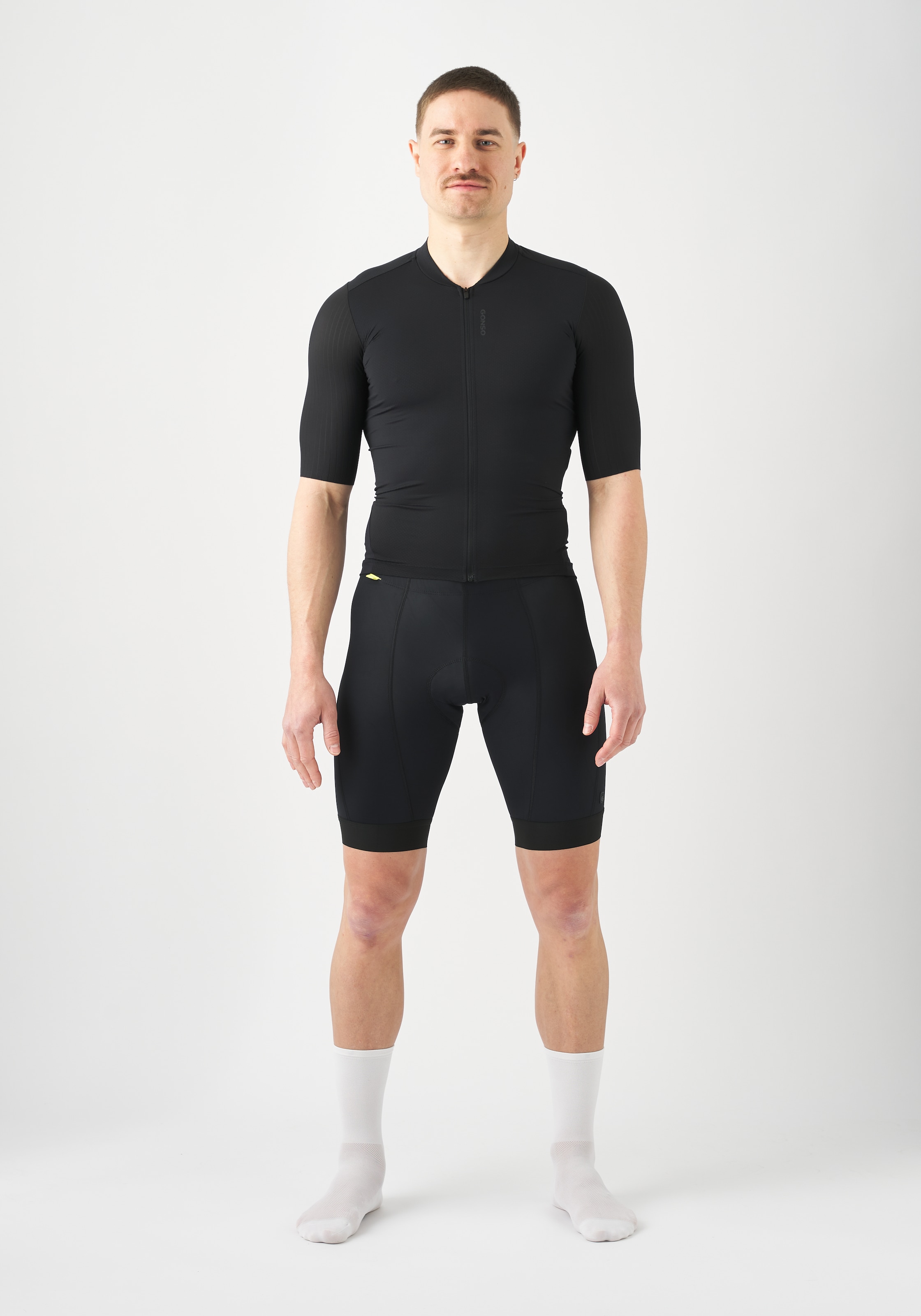 Gonso Pantalon de vélo »California«  kurze Herren Radlerhose mit Sitzpolster, strapazierfähige Radhose