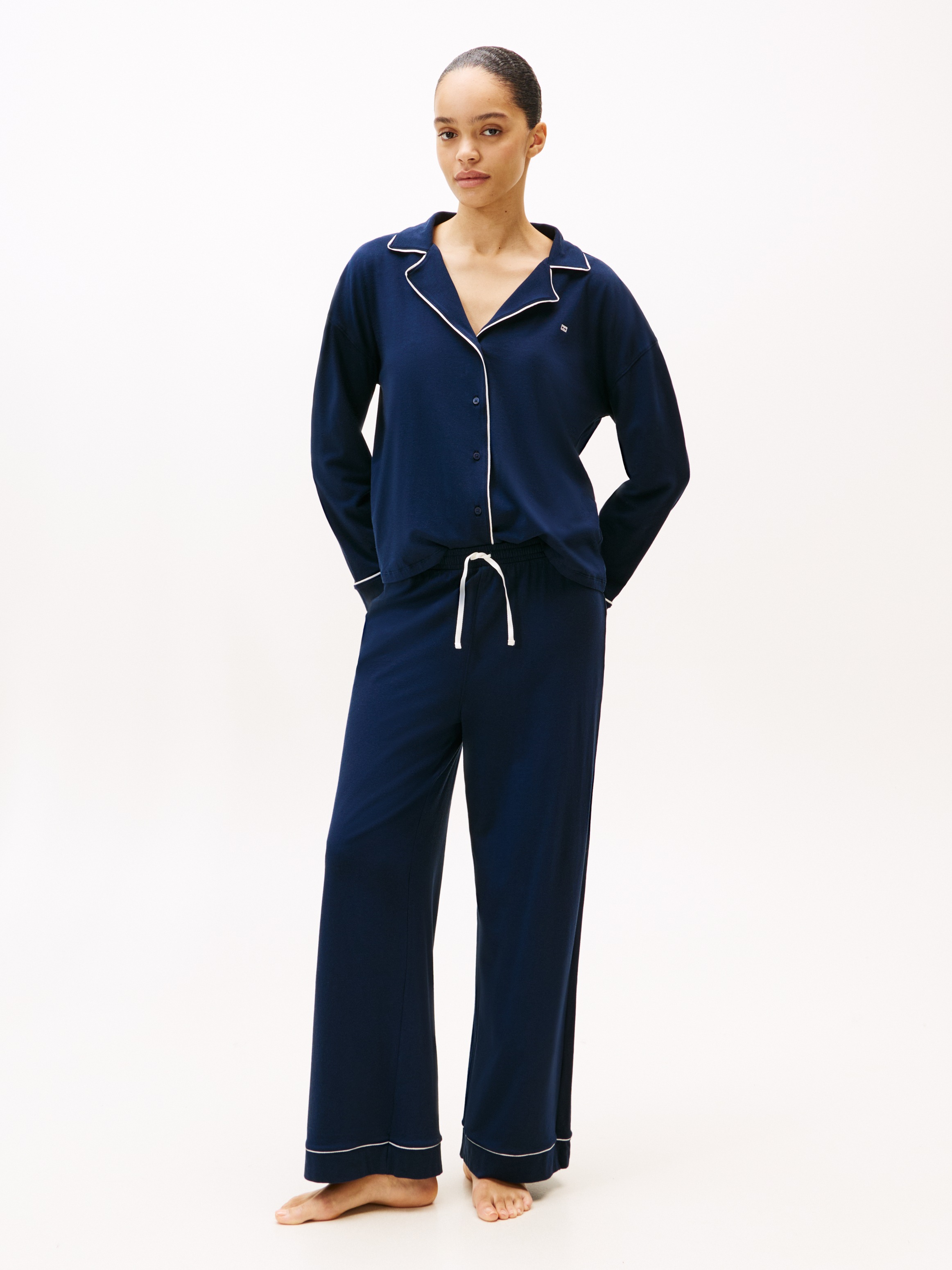 Image of Tommy Hilfiger Underwear Pyjama im Hemdblusenlook