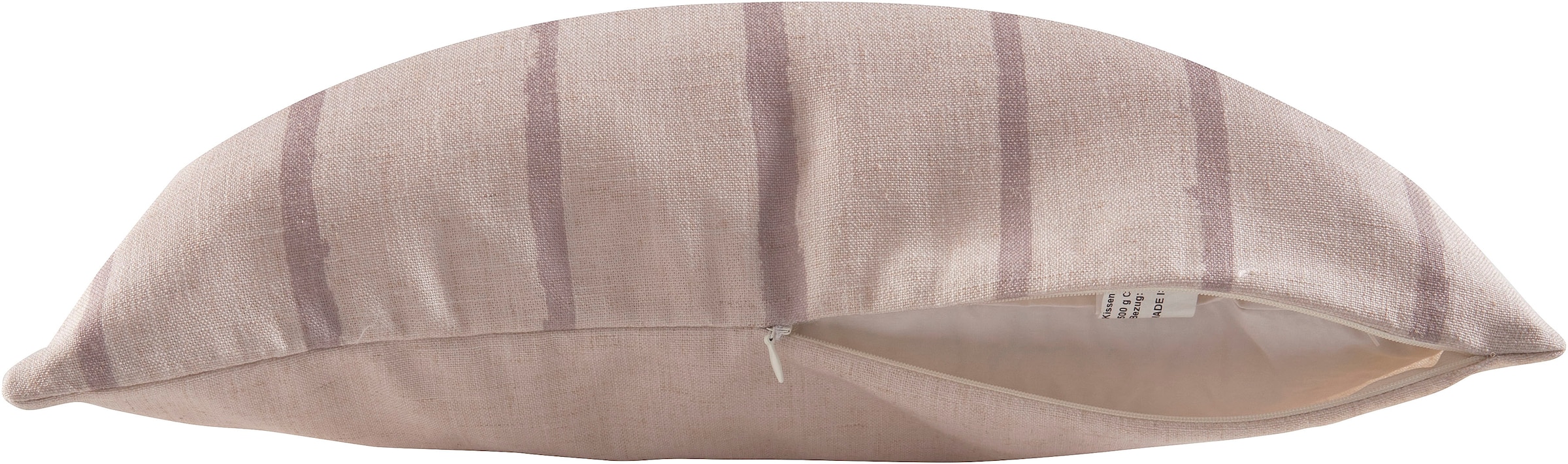 LeGer Home by Lena Gercke Dekokissen »Zayla« Edler Leinenlook, Kissenhülle & Reissverschluss, ohne Füllung, 50x50cm,