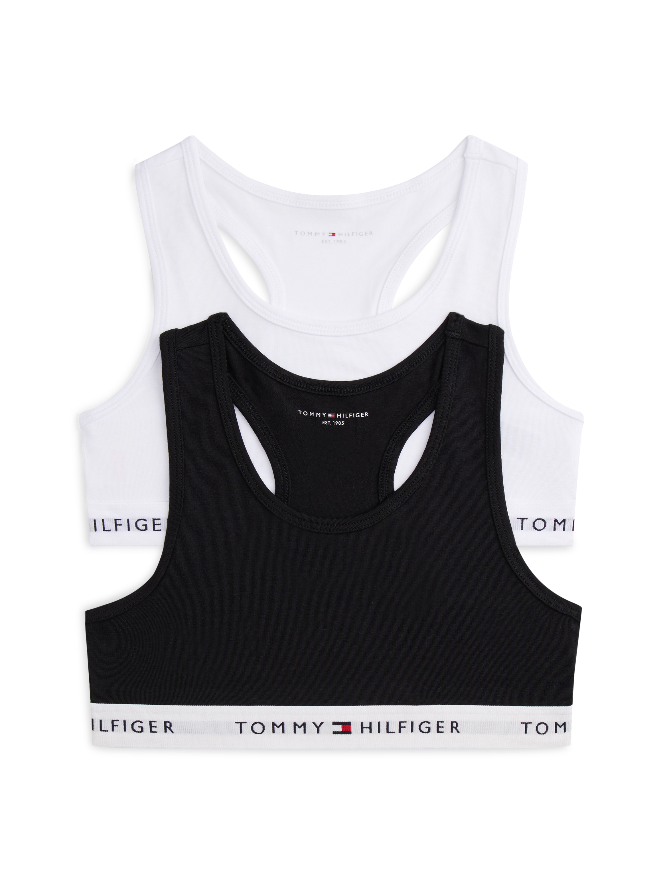 Tommy Hilfiger Underwear Soutien-gorge pour adolescents »2 PK BRALETTE mit elastischem Bund im 2er-Pack« Packung, 2er,  unifarben, casual, körpernah, Baumwollmix