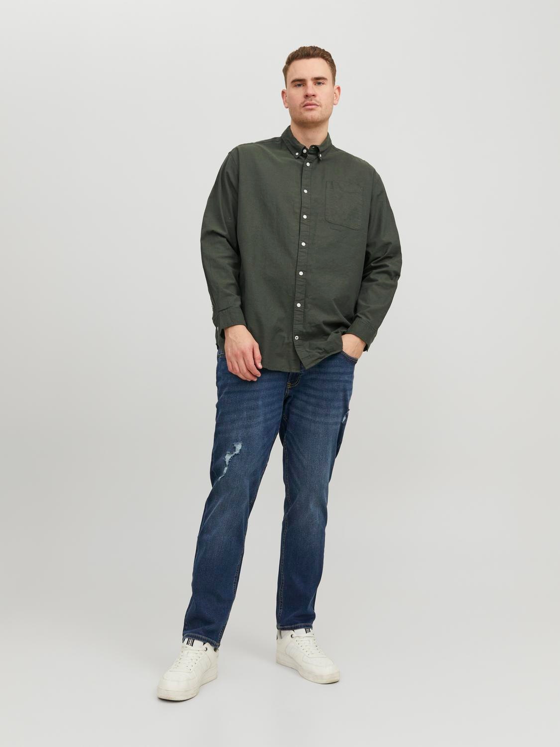 Jack & Jones PlusSize Langarmhemd »JJ JJEOXFORD SHIRT L/S«
