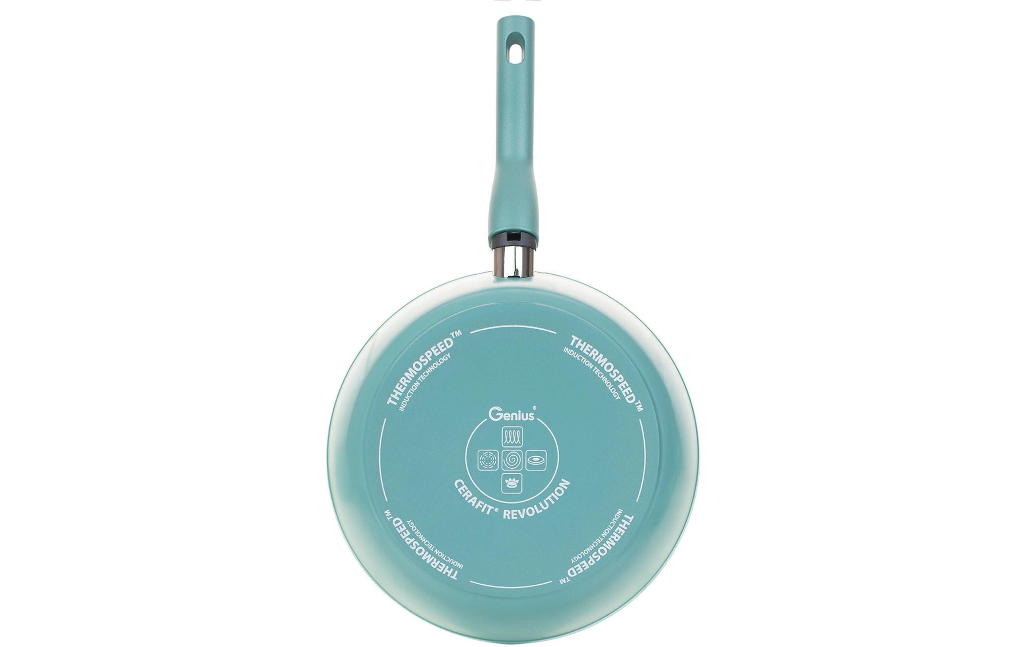 Genius Pfannen-Set »20 cm/24 cm/28 cm«, Edelstahl