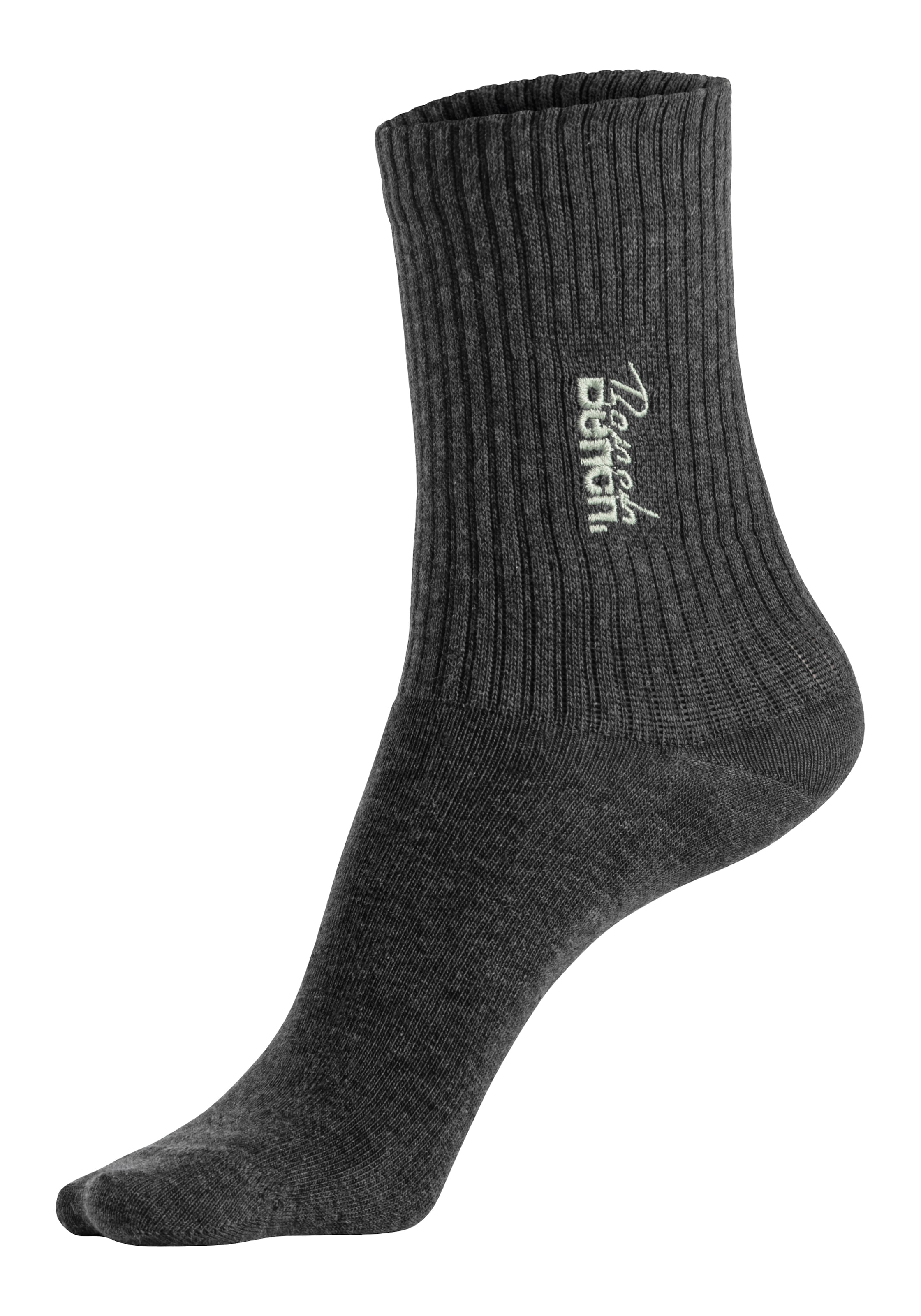 Bench. Basicsocken Packung, 3 Stk. tlg. mit Bench Logo Stickerei