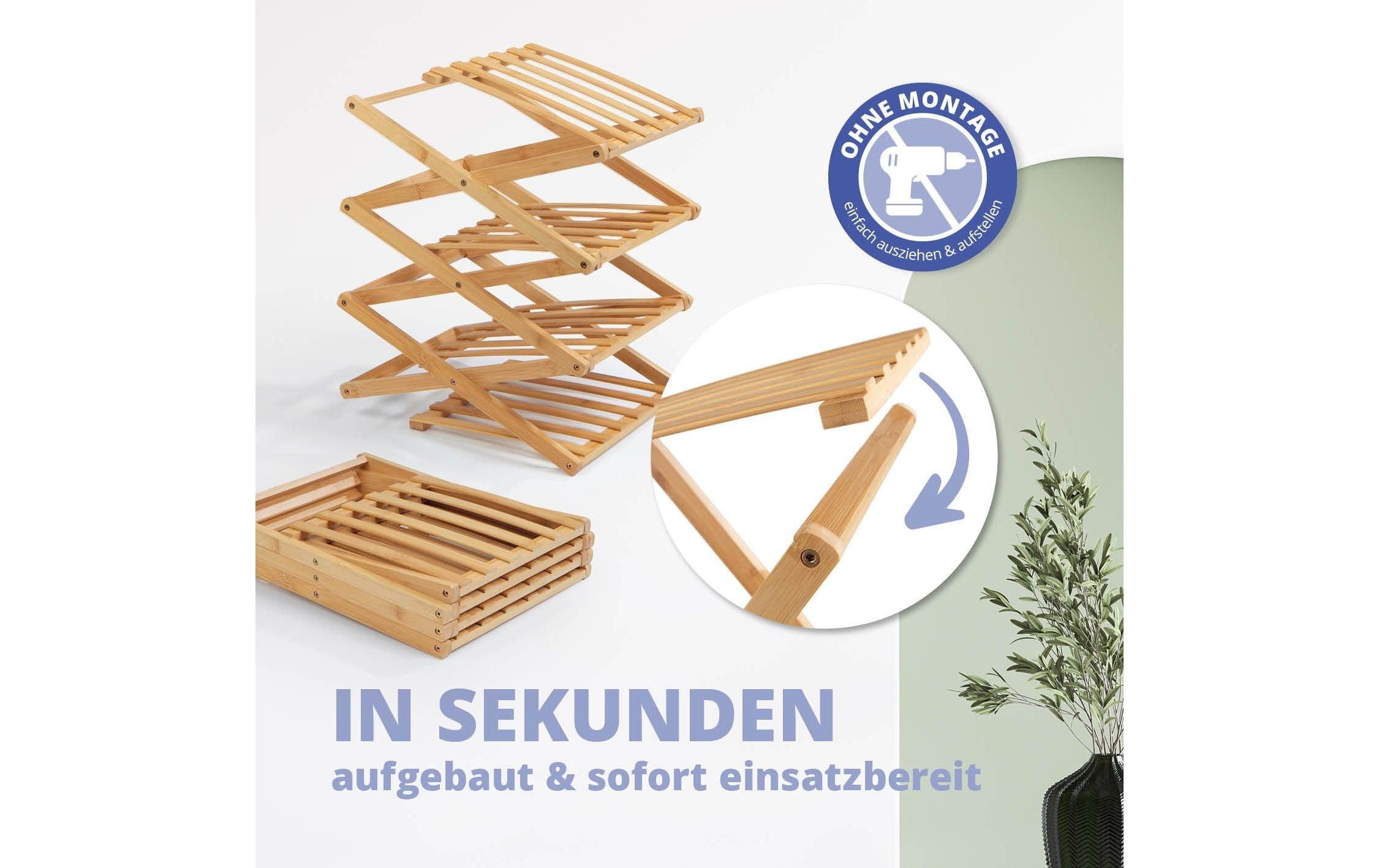 Lumaland Etagere »4 Etagen 85 x 28 x 25 cm«