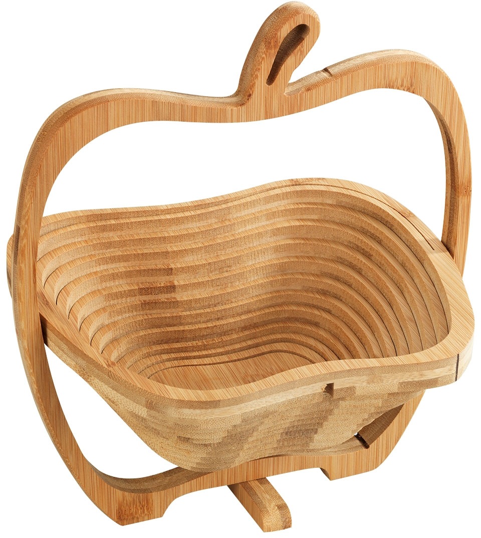 Image of Maximex Obstschale, aus Bambus, Obstkorb und Untersetzer in Einem bei Ackermann Versand Schweiz