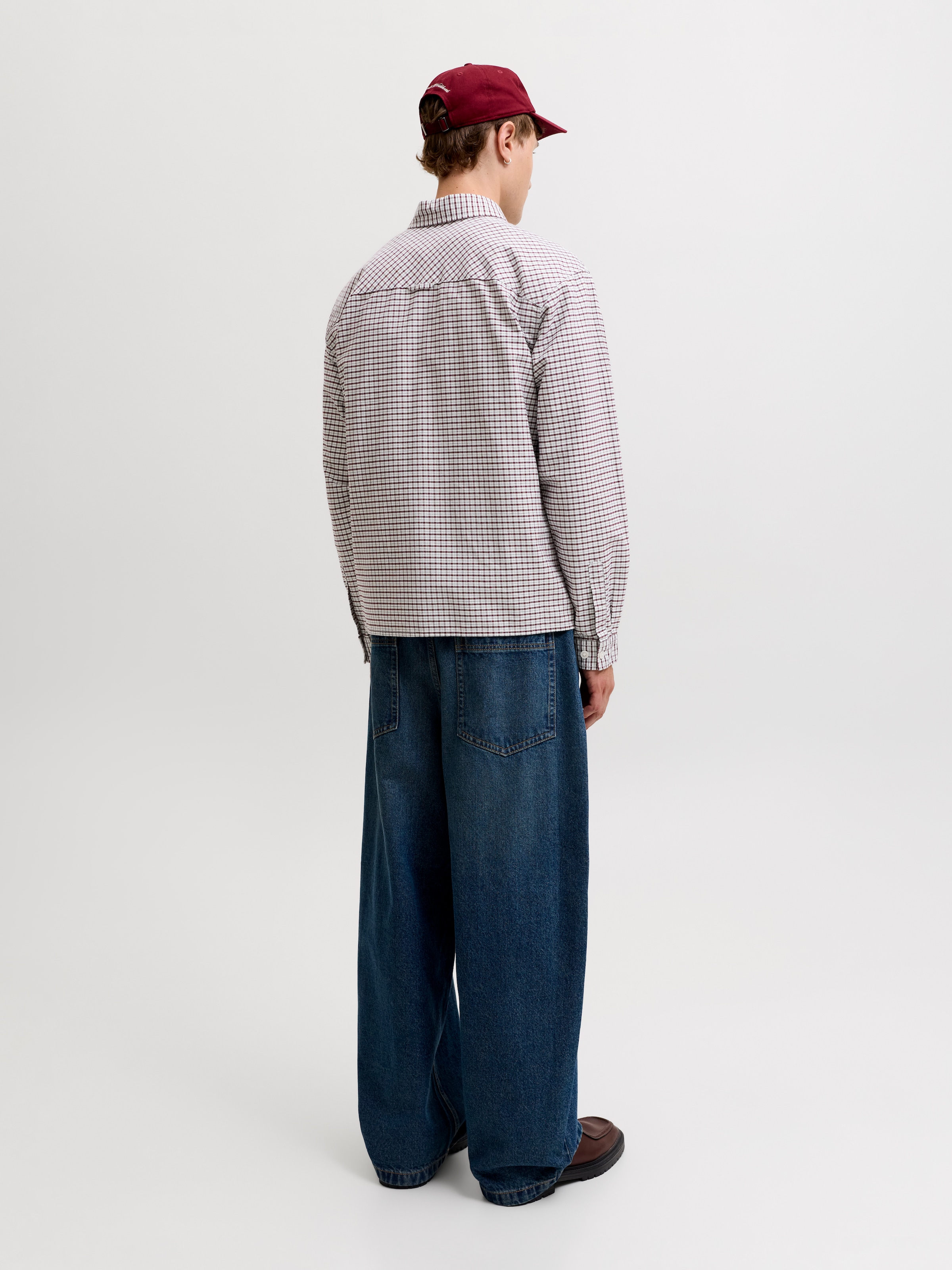 Jack & Jones Langarmhemd »JORFREDERIKSBERG OXFORD SHIRT LS SN« Baumwolle, locker geschnitten