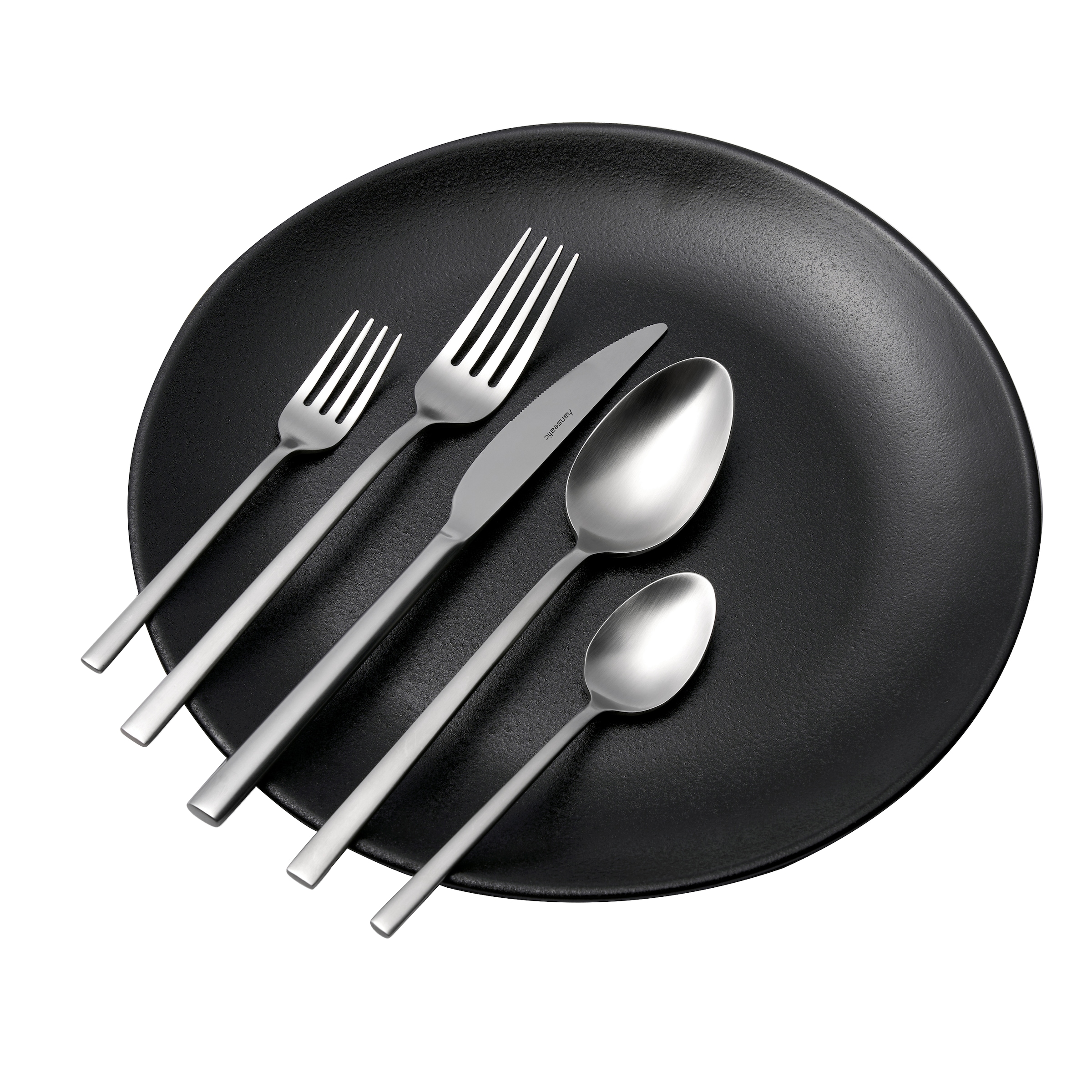 Hanseatic Besteck-Set »SMART, in matter Optik« leichtes und minimalistisches Design