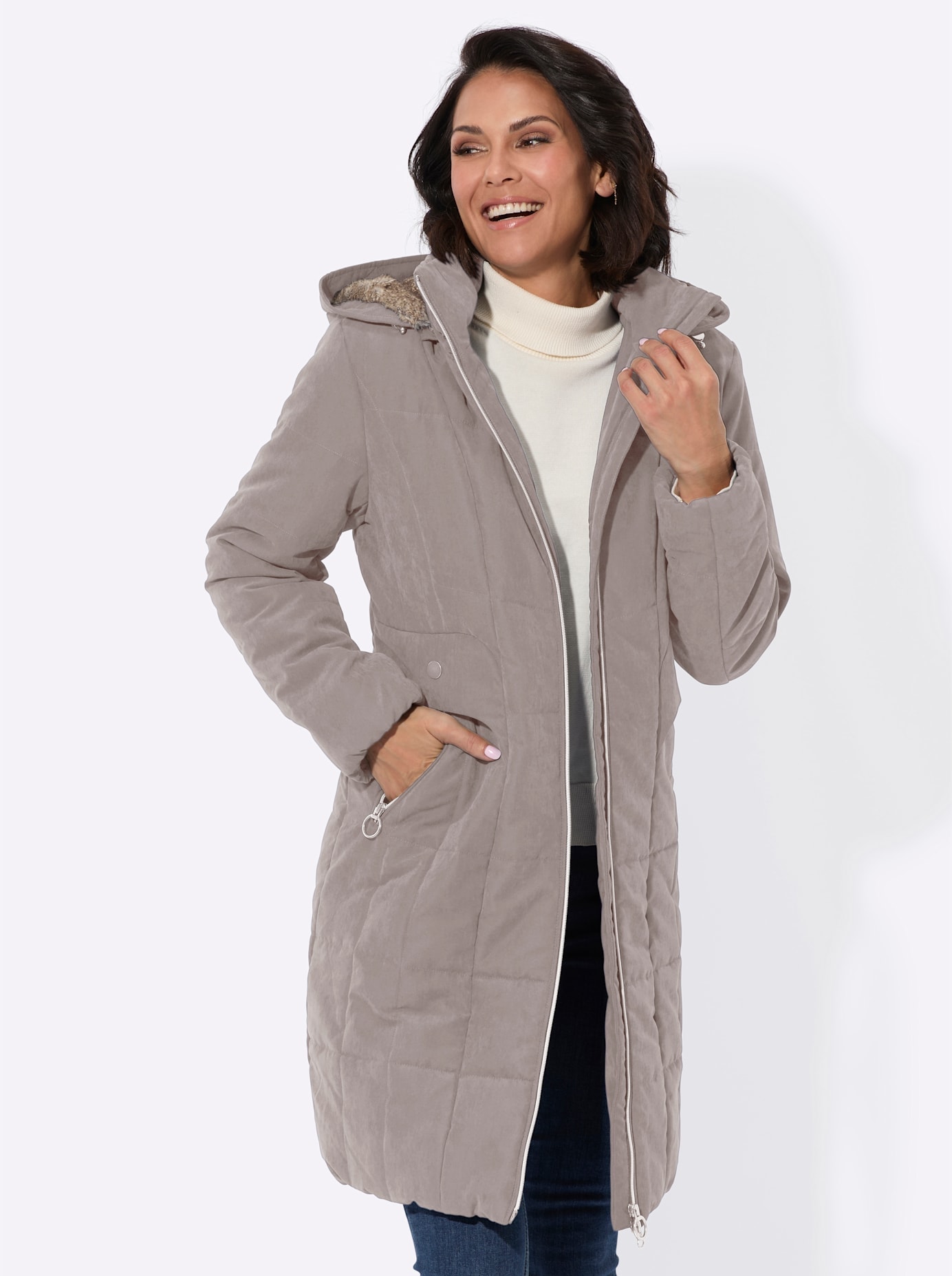 Casual Looks Steppmantel