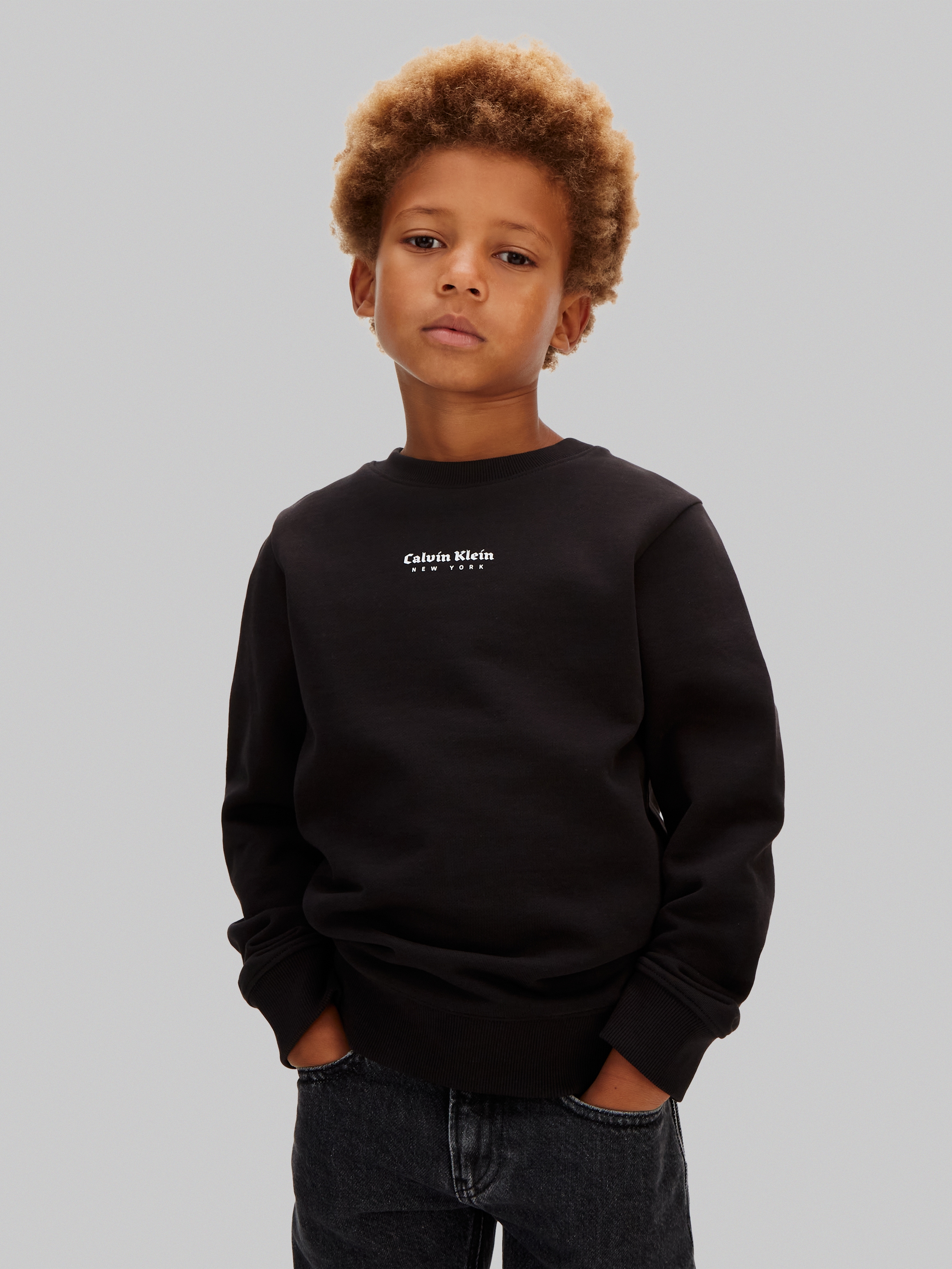Image of Calvin Klein Jeans Sweatshirt, Regular fit, für Kinder bi 16 Jahre