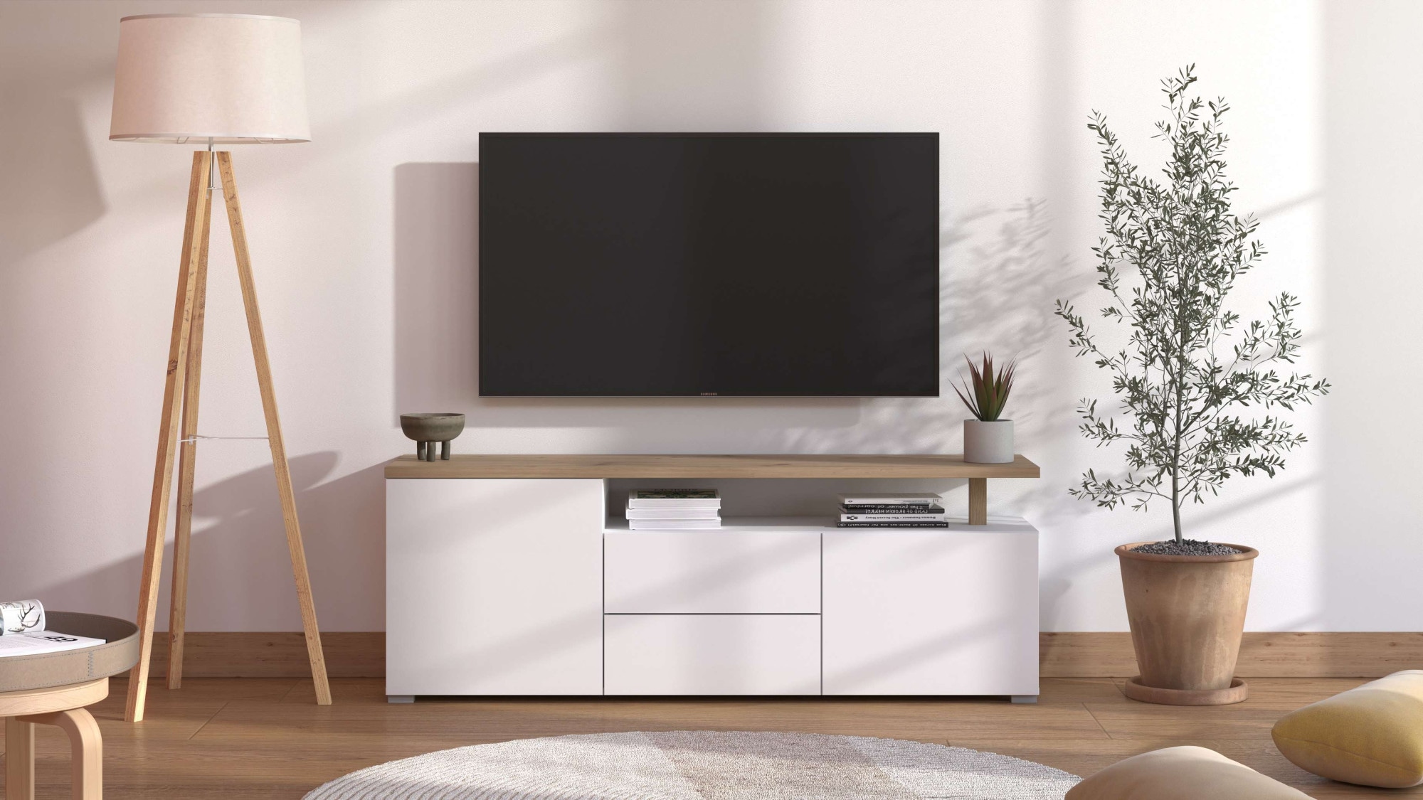 Image of INOSIGN TV-Board "Aterno TV-Bank, TV-Schrank" Breite 102,5 cm, mit Push-to-Open Funktion