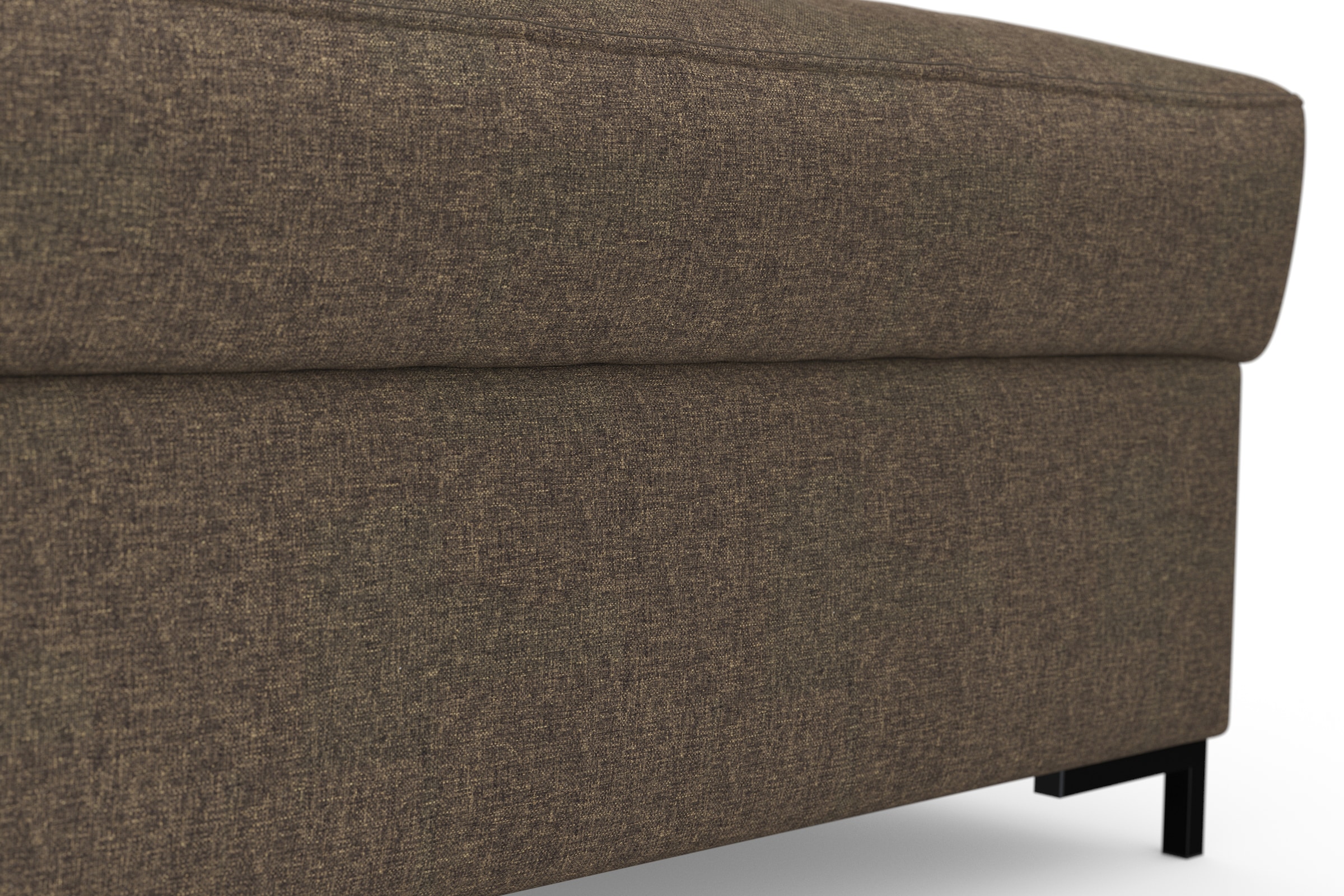 INOSIGN Wohnlandschaft »Balme, moderne Formensprache, zeitloses Design, U-Form«, Inkl. Zierkissen, wahlweise mit Bettfunktion