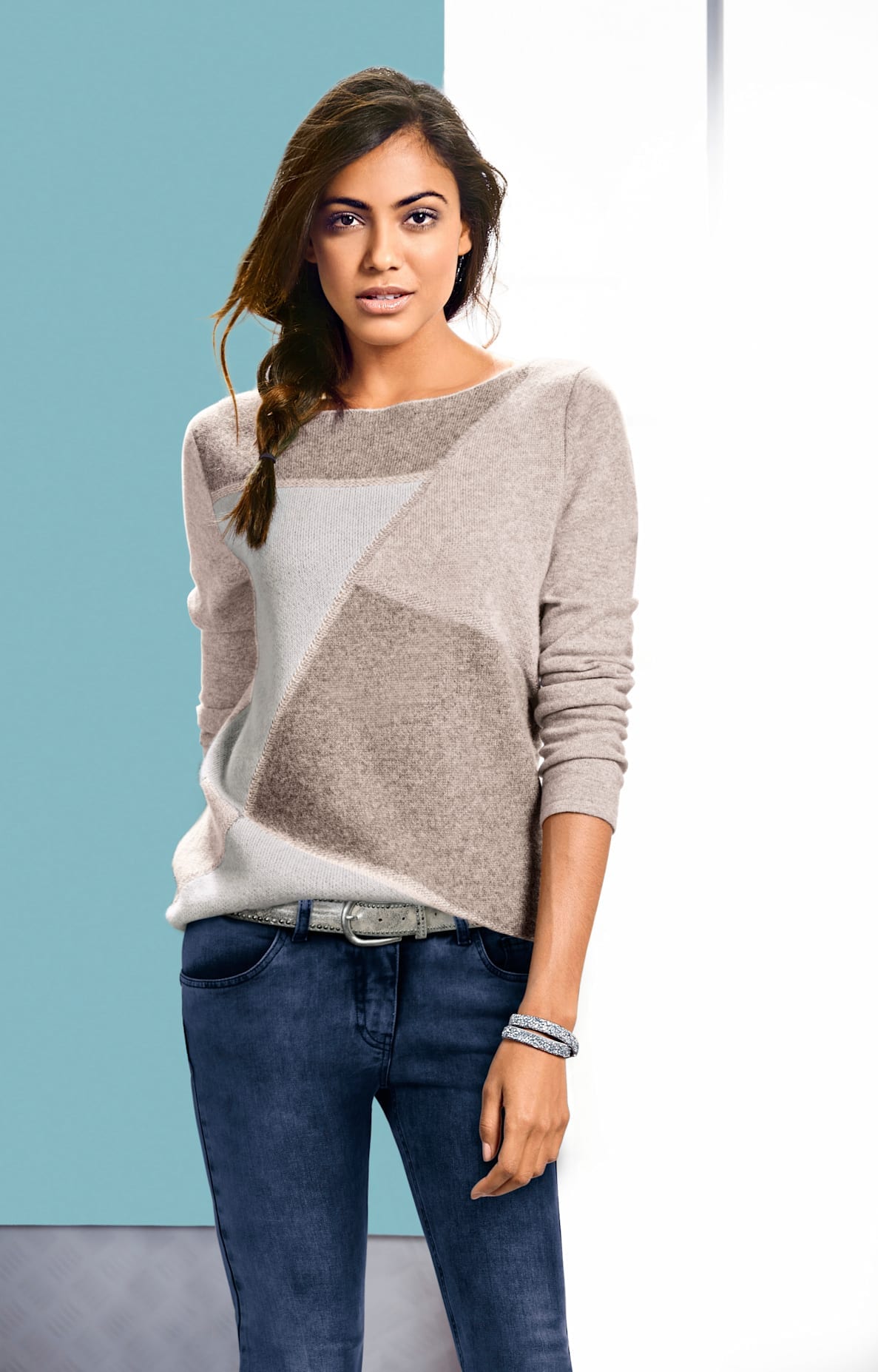 Image of heine Strickpullover "U-Boot-Pullover"