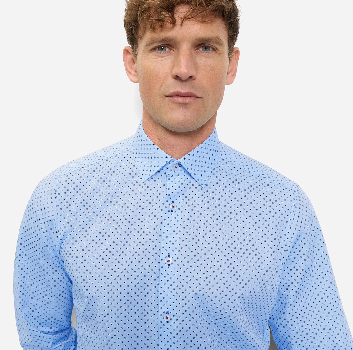 OLYMP Chemise à manches longues »Level Five« Chemise business, coupe body fit, col Kent
