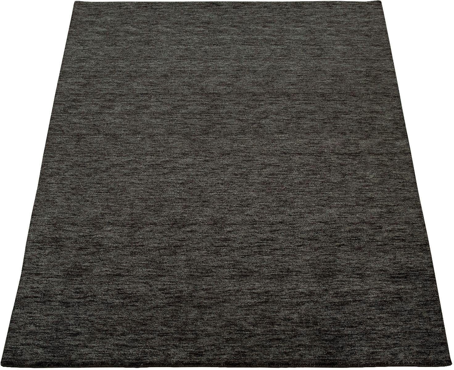 Image of Paco Home Teppich »Atlas 100«, rechteckig, 14 mm Höhe, Gabeh, Kurzflor, handgewebt, reine Baumwolle, Uni Farben, ideal im Wohnzimmer & Schlafzimmer bei Ackermann Versand Schweiz