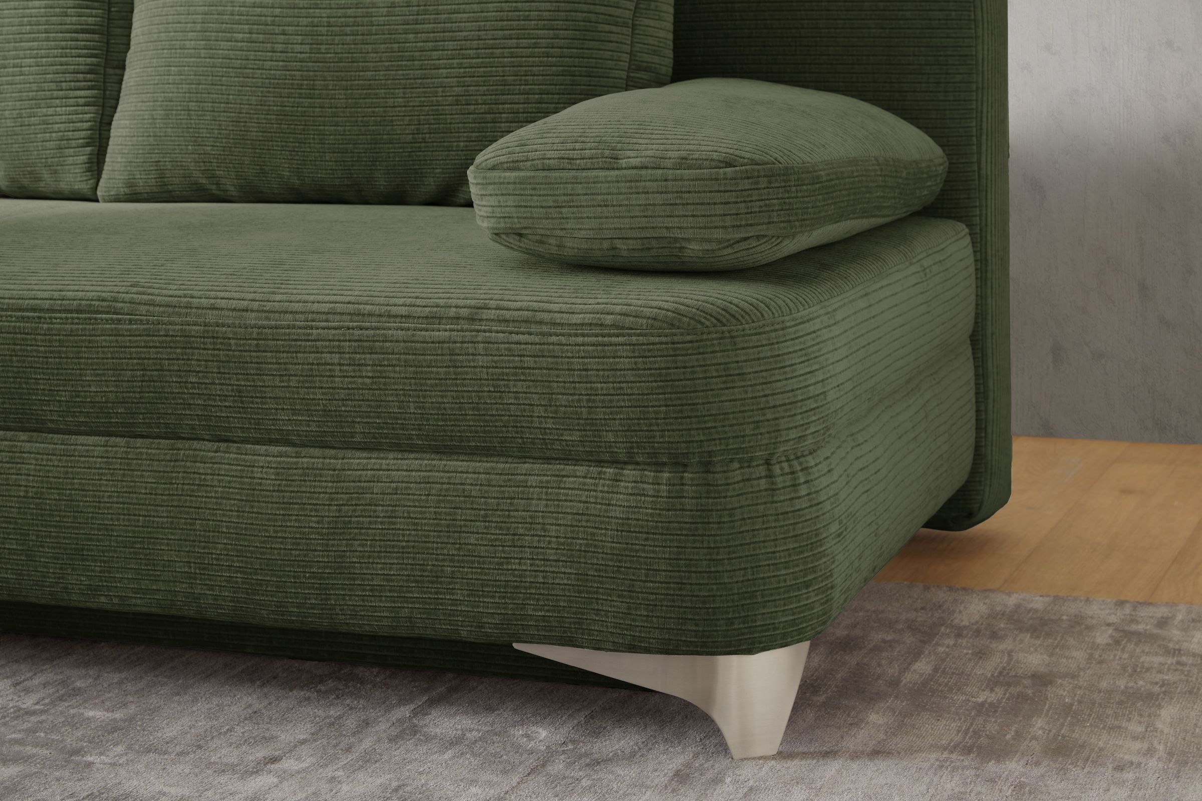 Jockenhöfer Gruppe Schlafsofa »Noah, B: 202 cm, Liegefl.154x202 cm« mit Schlaffunktion & Bettkasten