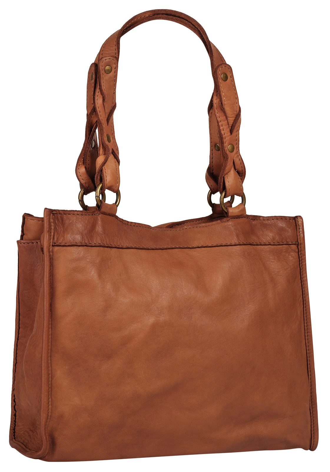 Samantha Look Shopper "SAMANTHA LOOK Damen echt Leder, Made in Italy" echt Leder, Made in Italy