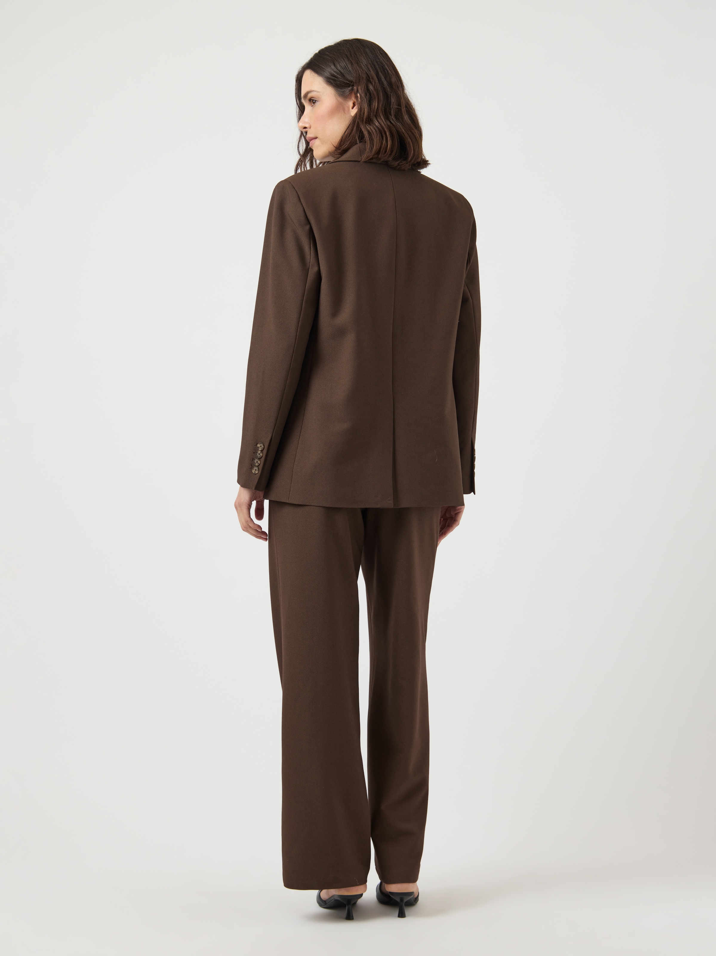 Y.A.S Anzughose »YASREEMAJ HW PANT NOOS«  Regular Fit, Materialmix mit Stretch