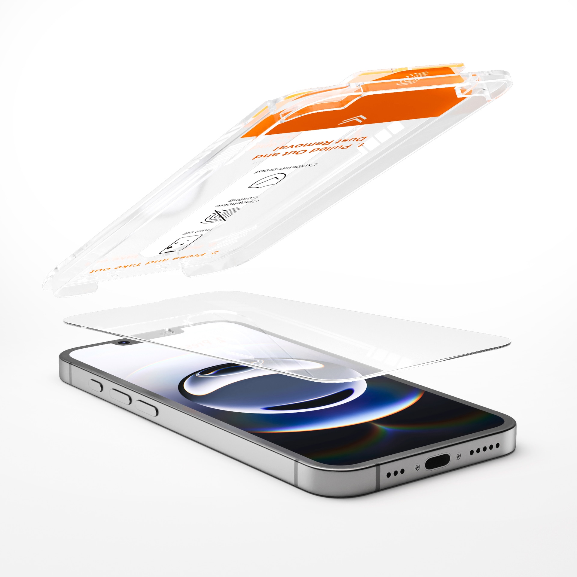 4smarts Displayschutzglas »Second Glass«, für Apple iPhone 16e, Displayschutzfolie, Schutzfolie, Bildschirmschutz, kratz- & stossfest