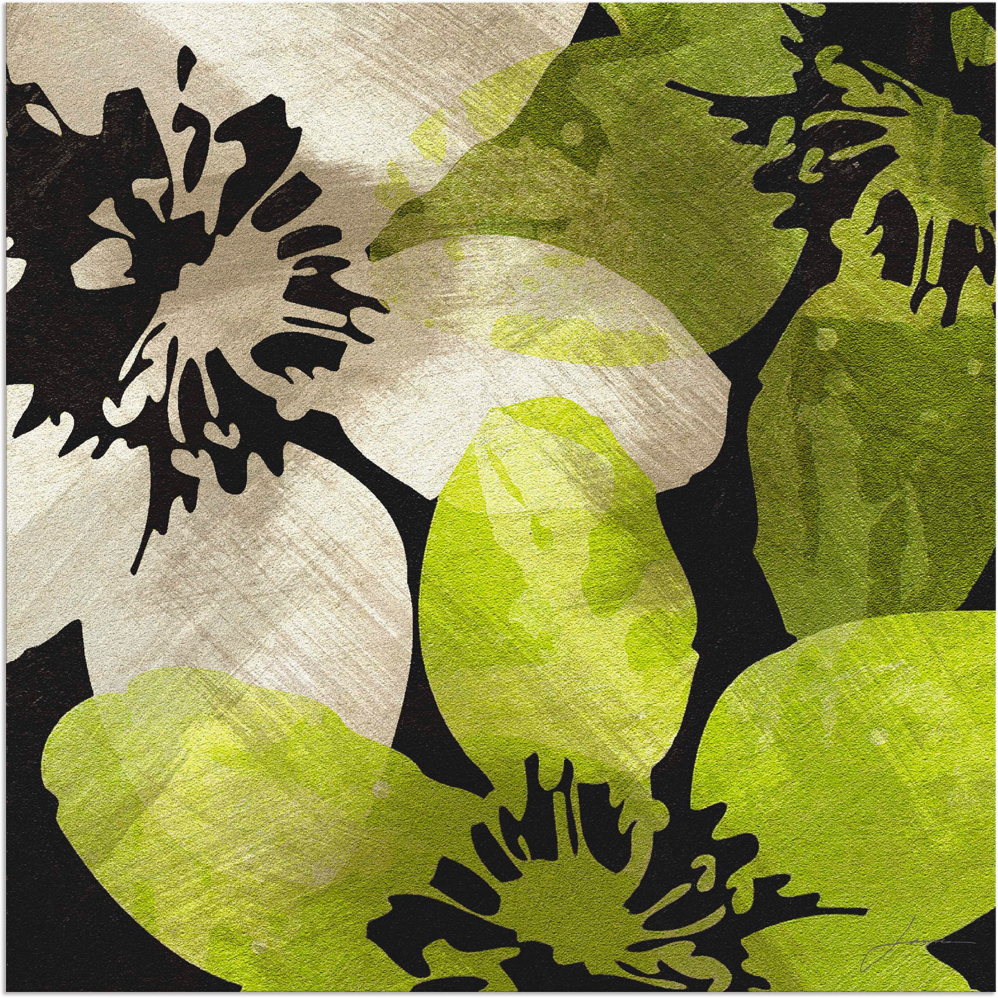 Image of Artland Alu-Dibond-Druck "Blüten V" Blumen 1 Stk. tlg. für Innen- und Aussenbereich geeignet, Outdoorbild