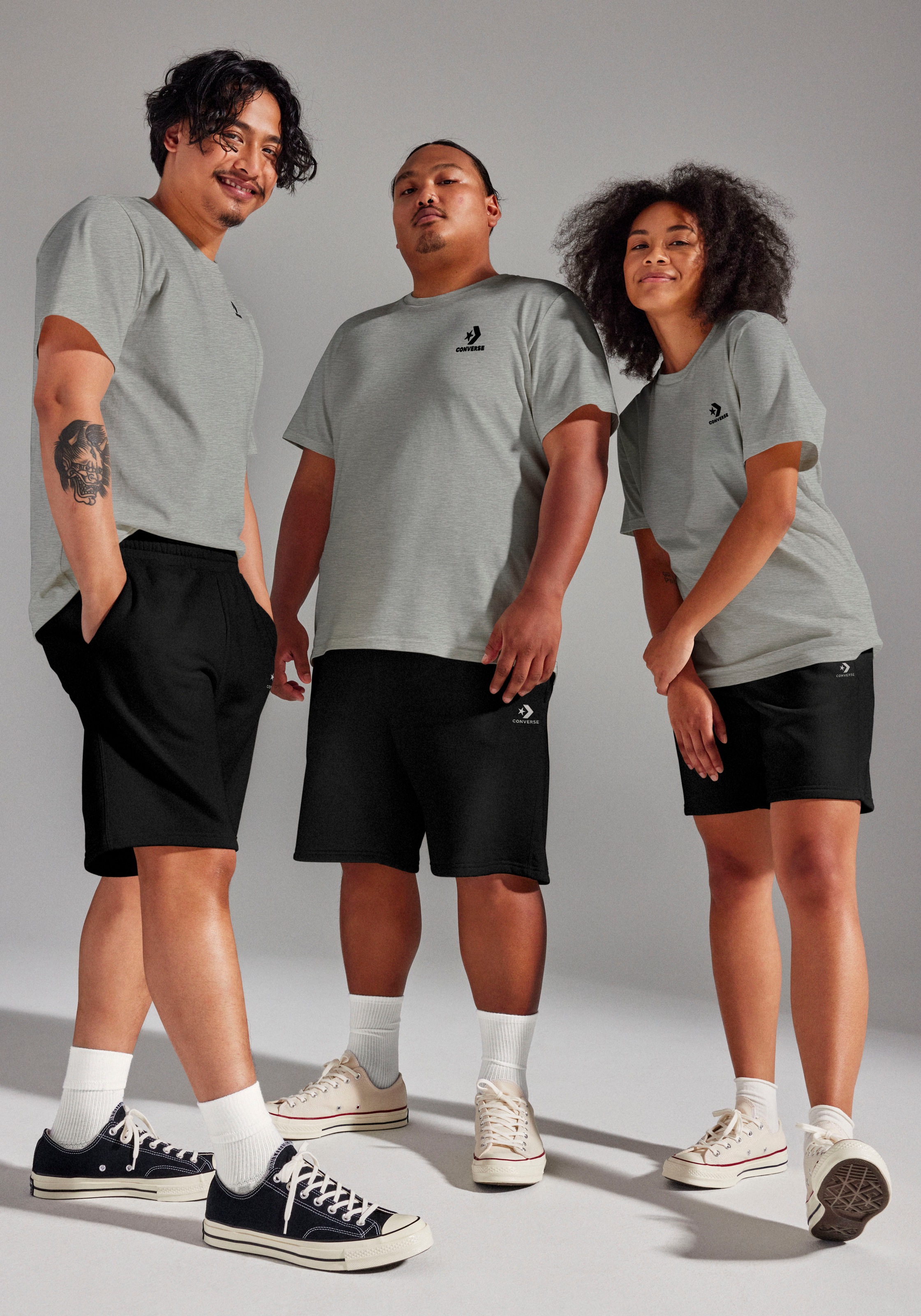 T-Shirt Converse TEE«, ♕ EMBROIDERED »GO-TO CHEVRON STAR Unisex versandkostenfrei auf