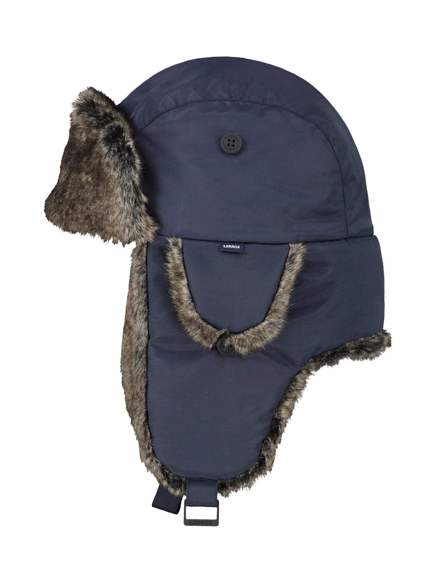 LERROS Bonnet à oreilles »Trappermütze mit Kunstfell«