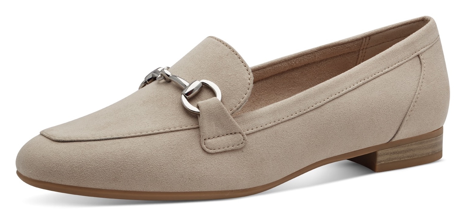 Image of MARCO TOZZI Slipper, Blockabsatz, Loafer, Businessschuh mit Schmuckspange