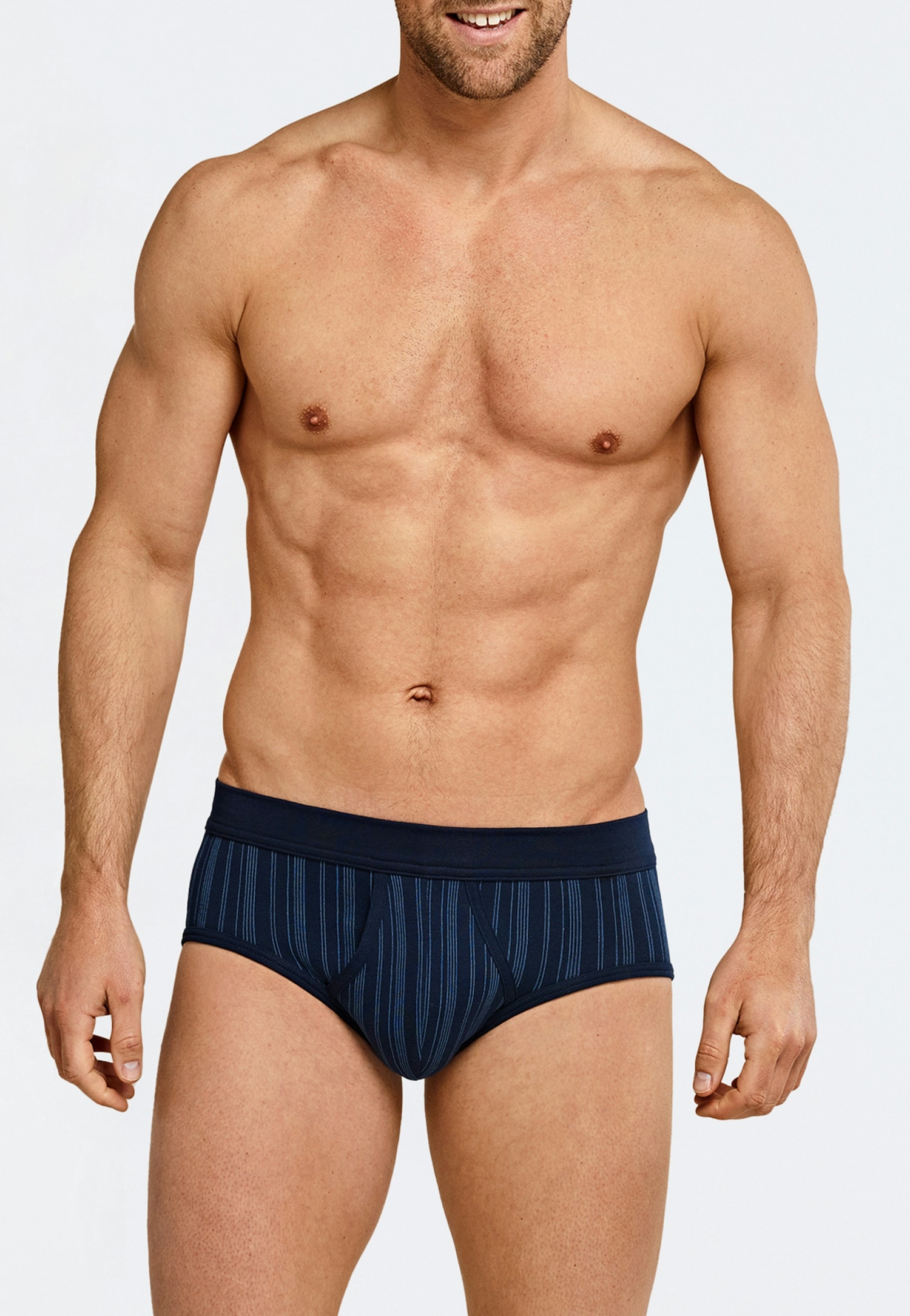Schiesser Slip »"Original Classics"«, (2er Pack), mit Eingriff