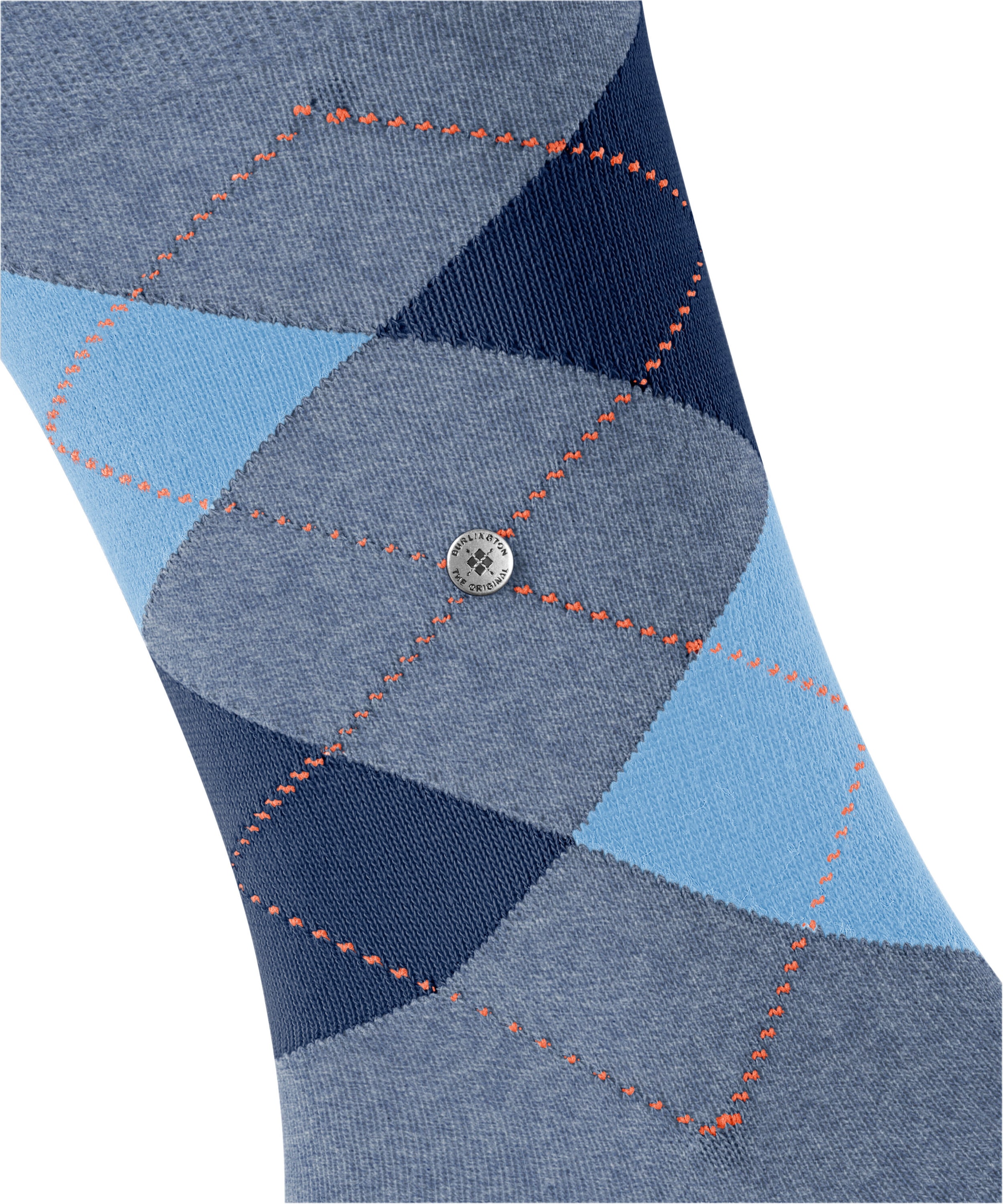 Burlington Socken »King« Einheitsgrösse 40-46, Argyle-Muster, Burlington-Clip