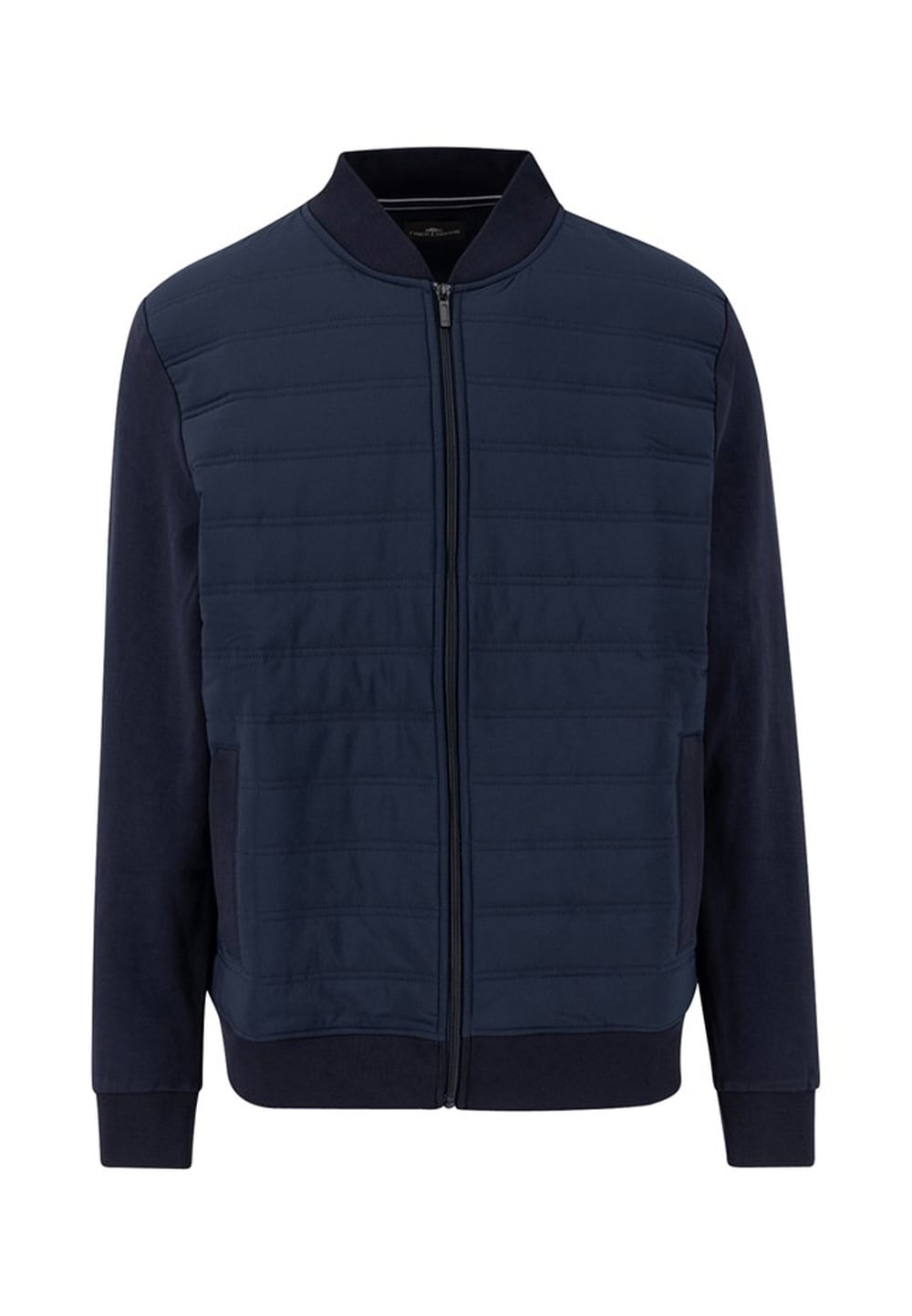 Image of FYNCH-HATTON Blouson ohne Kapuze mit Reissverschluss und Steppung vorn