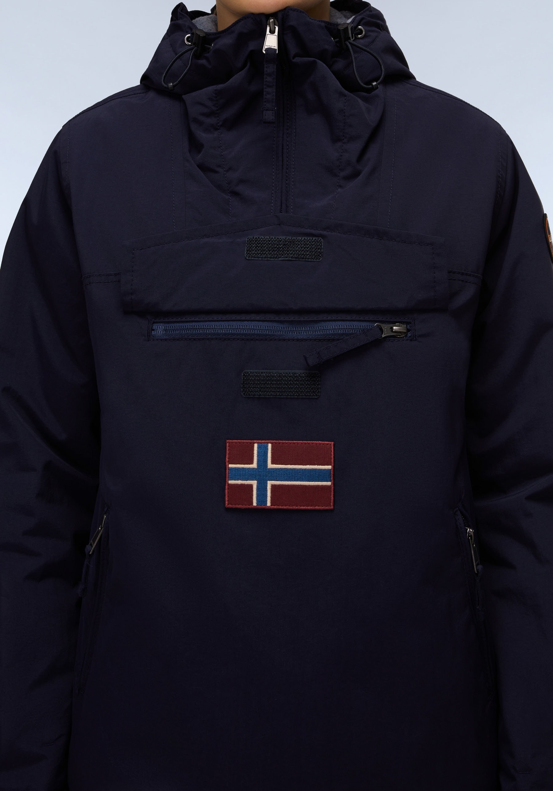 Napapijri Veste fonctionnelle »RAINFOREST« mit Kapuze Regular fit mit Kapuze und Kängurutasche