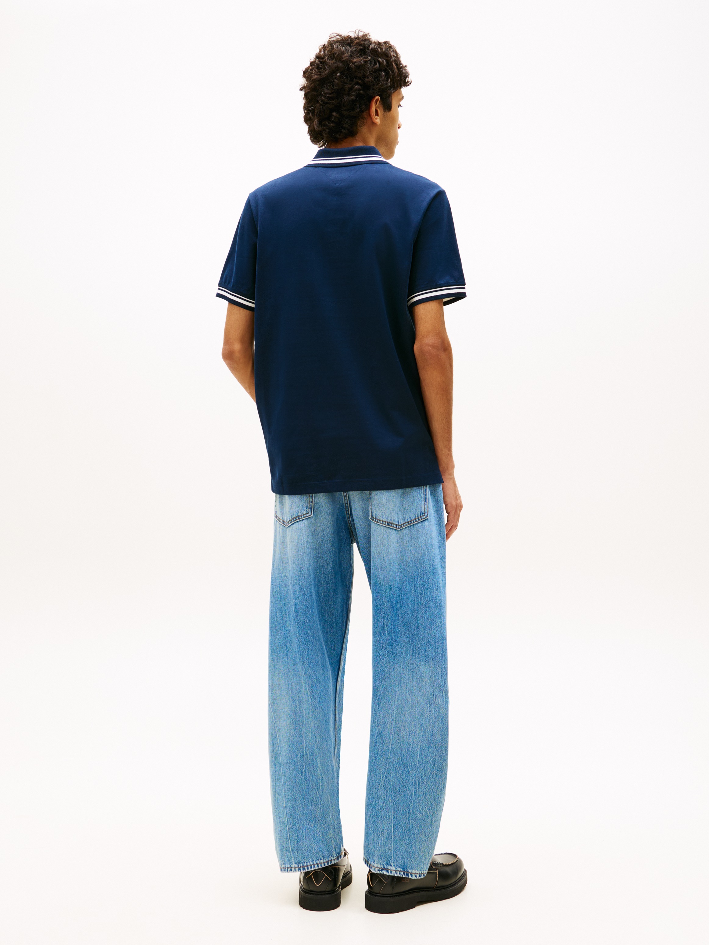 Tommy Jeans Polo »TJM REGULAR TIPPED« Regular fit mit Polokragen