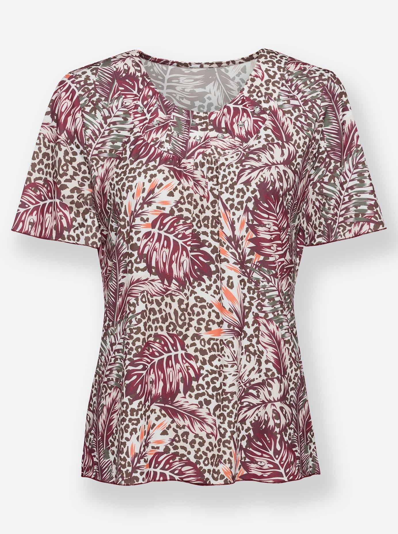 Lady Rundhalsshirt »Shirt«, (1 tlg.)