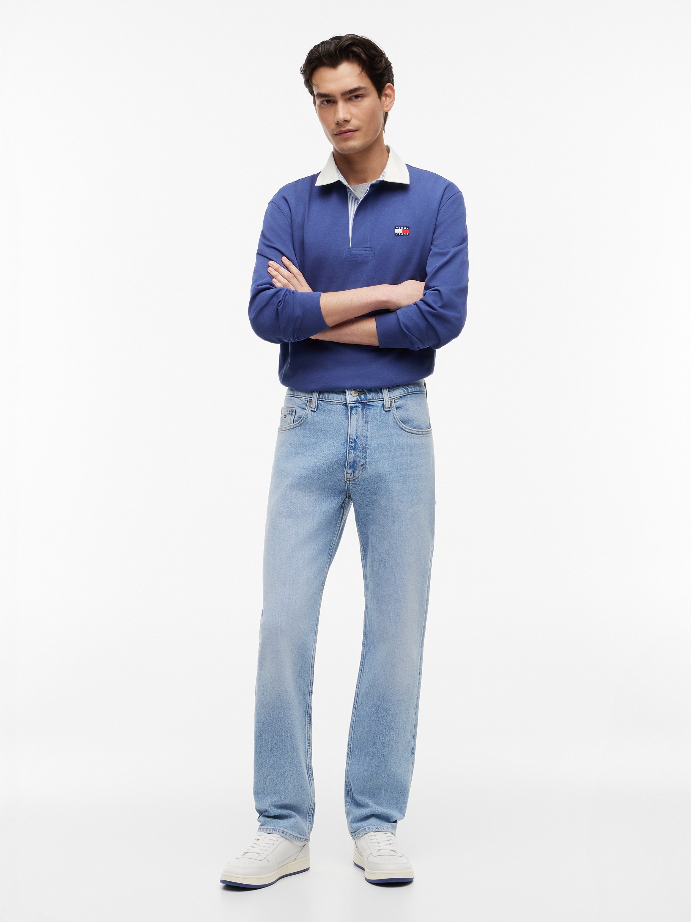Tommy Jeans Jeans slim »Ryan Regular Slim Straight« Slim‑Straight‑Jeans aus hochwertigem Denim regulärer Leibhöhe