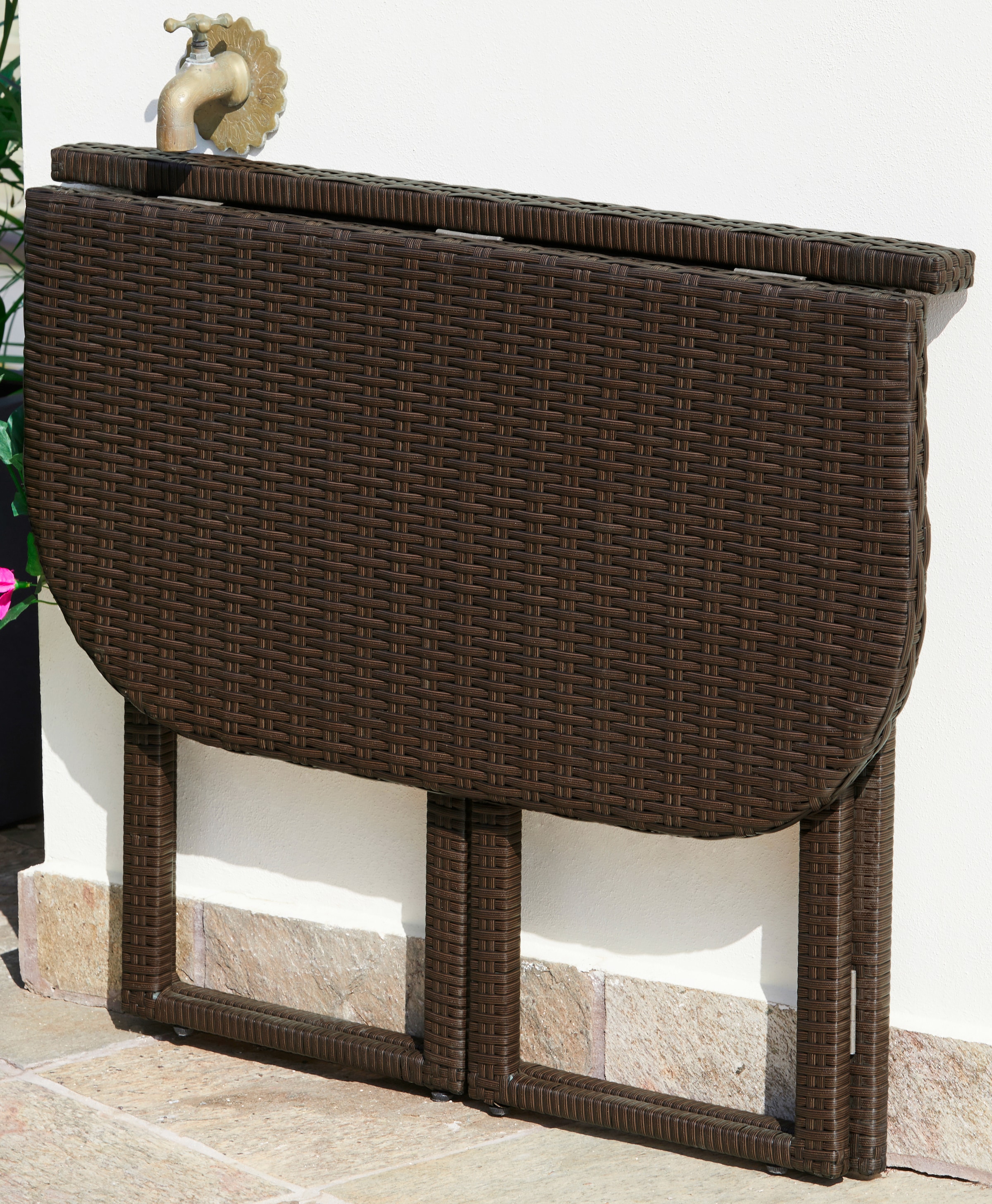 MERXX Gartentisch »Rattan«, 50x90 cm