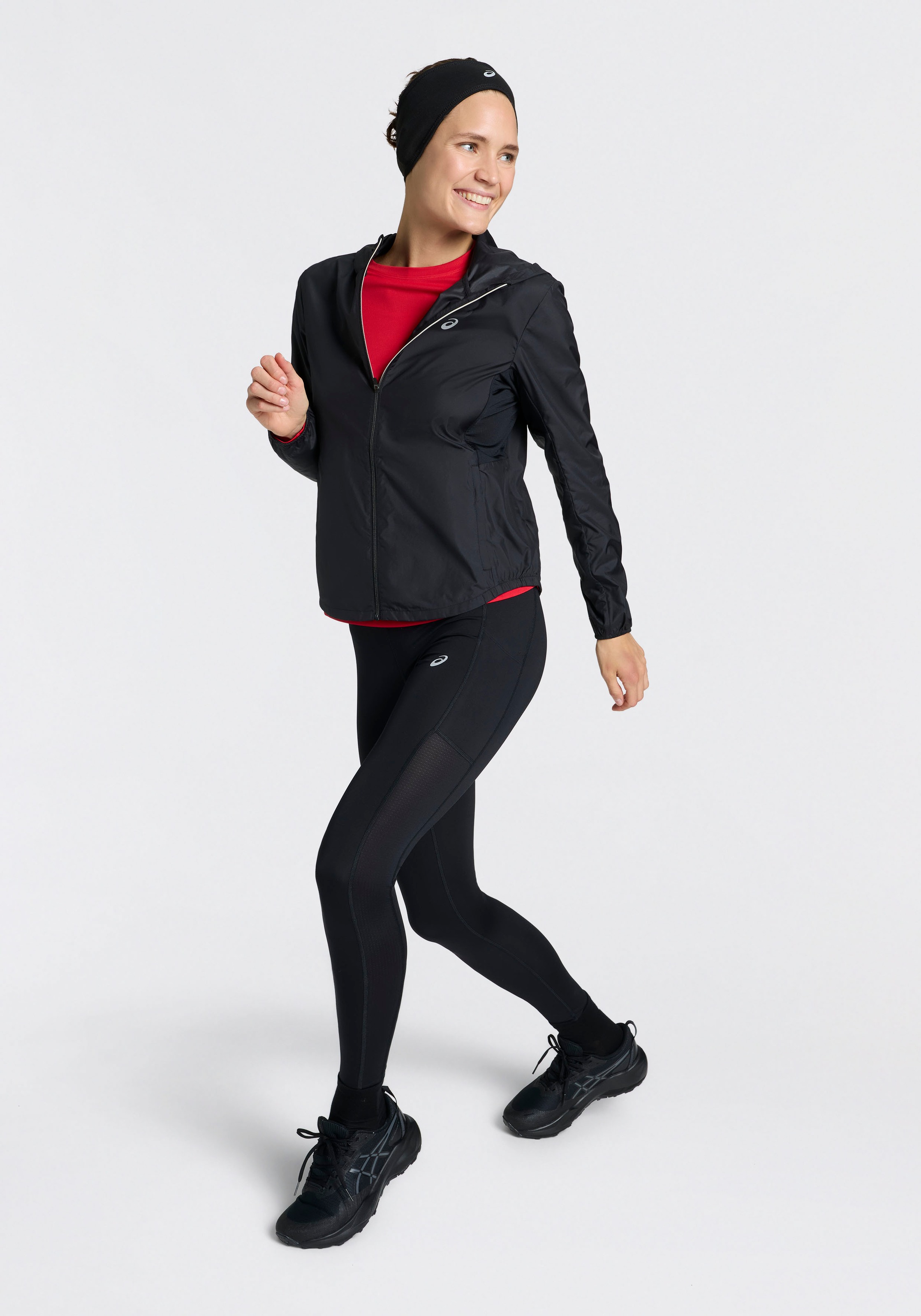 Asics Laufjacke »ASICS CORE JACKET« mit Kapuze Übergangsjacke