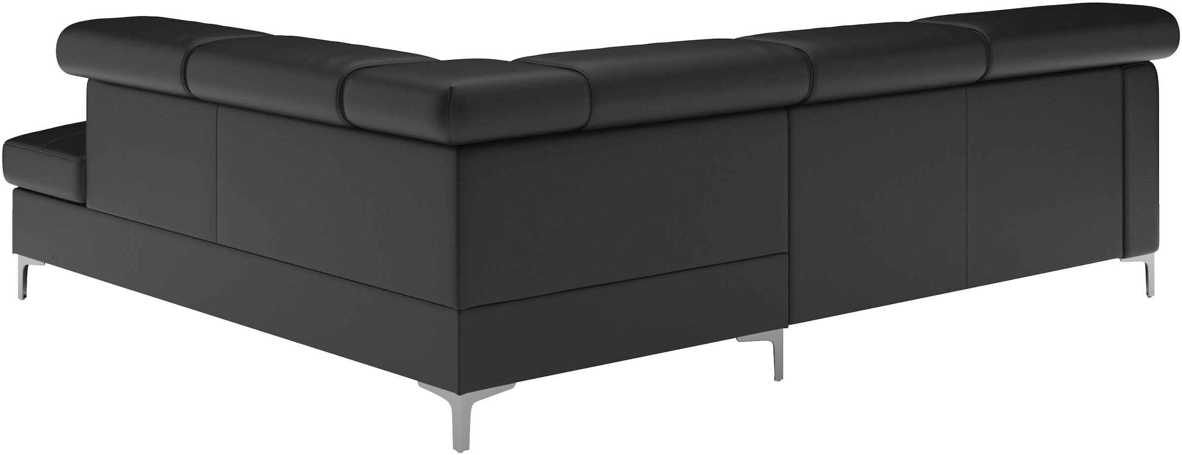 COTTA Ecksofa »Sammy L-Form«, mit Kopfteilverstellung, wahlweise mit Bettfunktion & Bettkasten