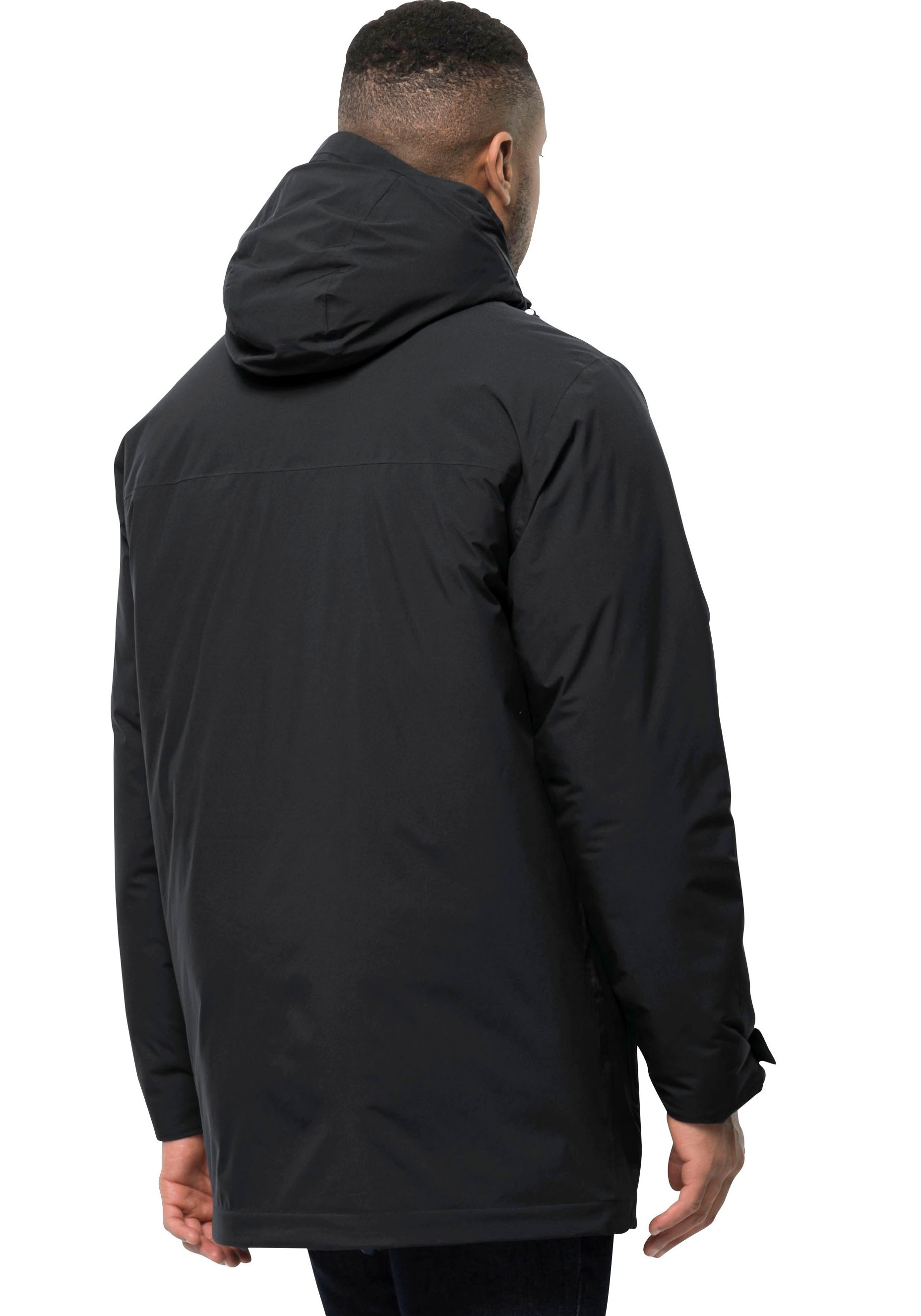 Jack Wolfskin Funktionsparka »KOENIGSBAU«, mit Kapuze, Wärmend, winddicht, Übergangsjacke