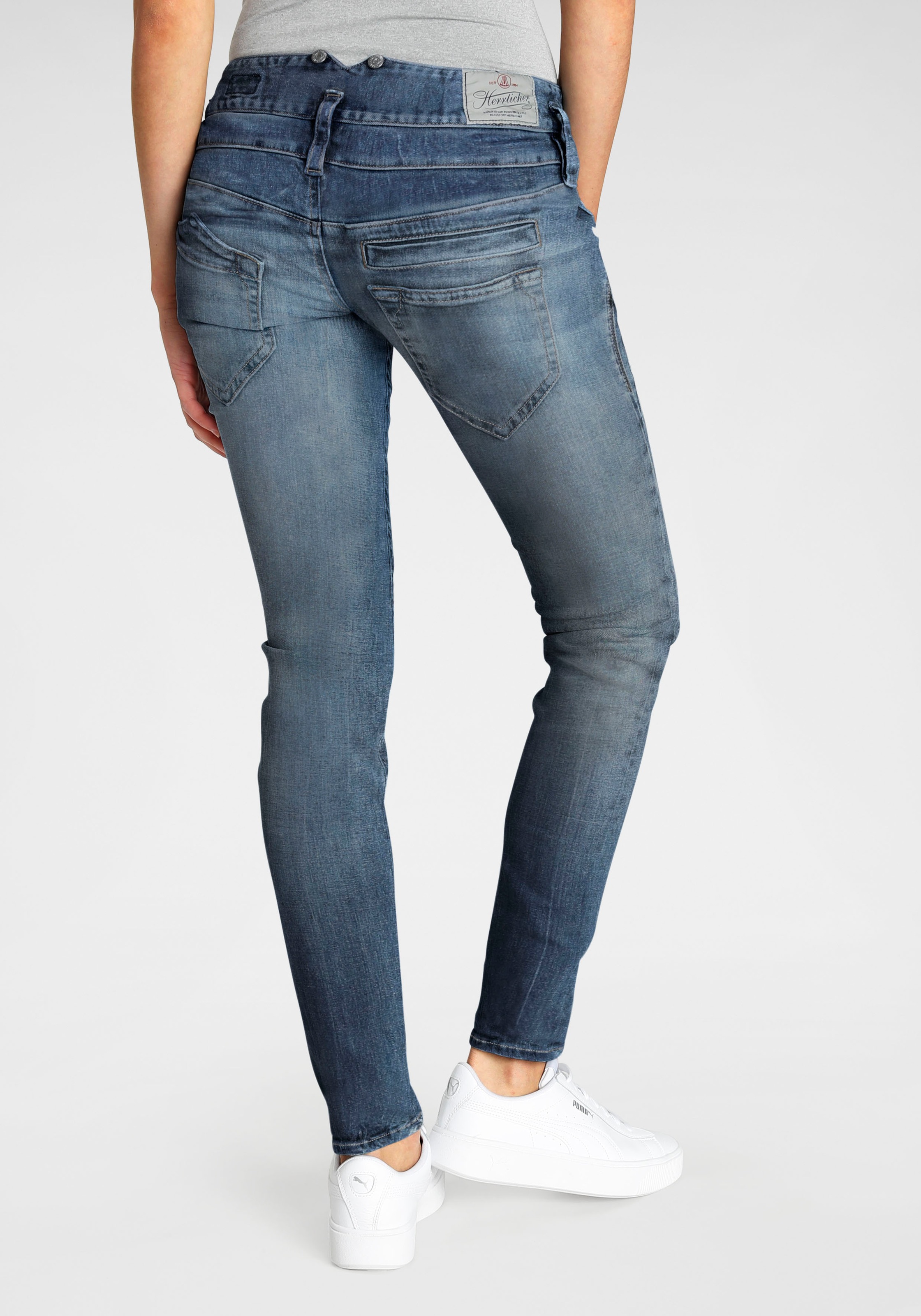 Image of Herrlicher Slim-fit-Jeans »PITCH SLIM ORGANIC DENIM«, umweltfreundlich dank Kitotex Technology bei Ackermann Versand Schweiz