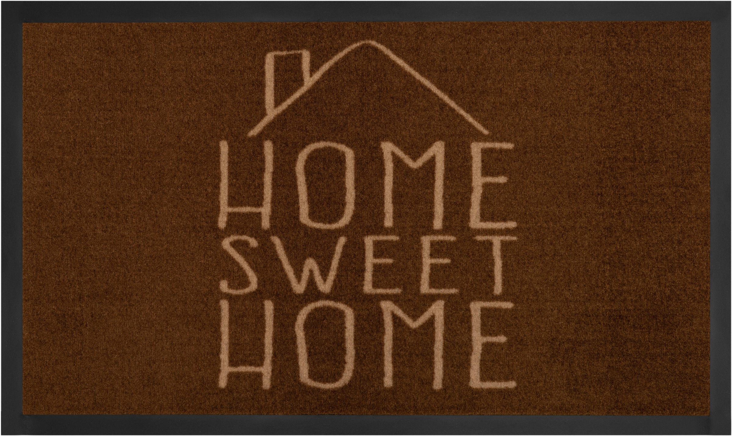 Image of HANSE Home Fussmatte »Sweet Home«, rechteckig, 5 mm Höhe, In und Outdoor geeignet, mit Spruch, Schrift Design, waschbar, Robust, Pflegeleicht, Eingang, Rutschfest bei Ackermann Versand Schweiz