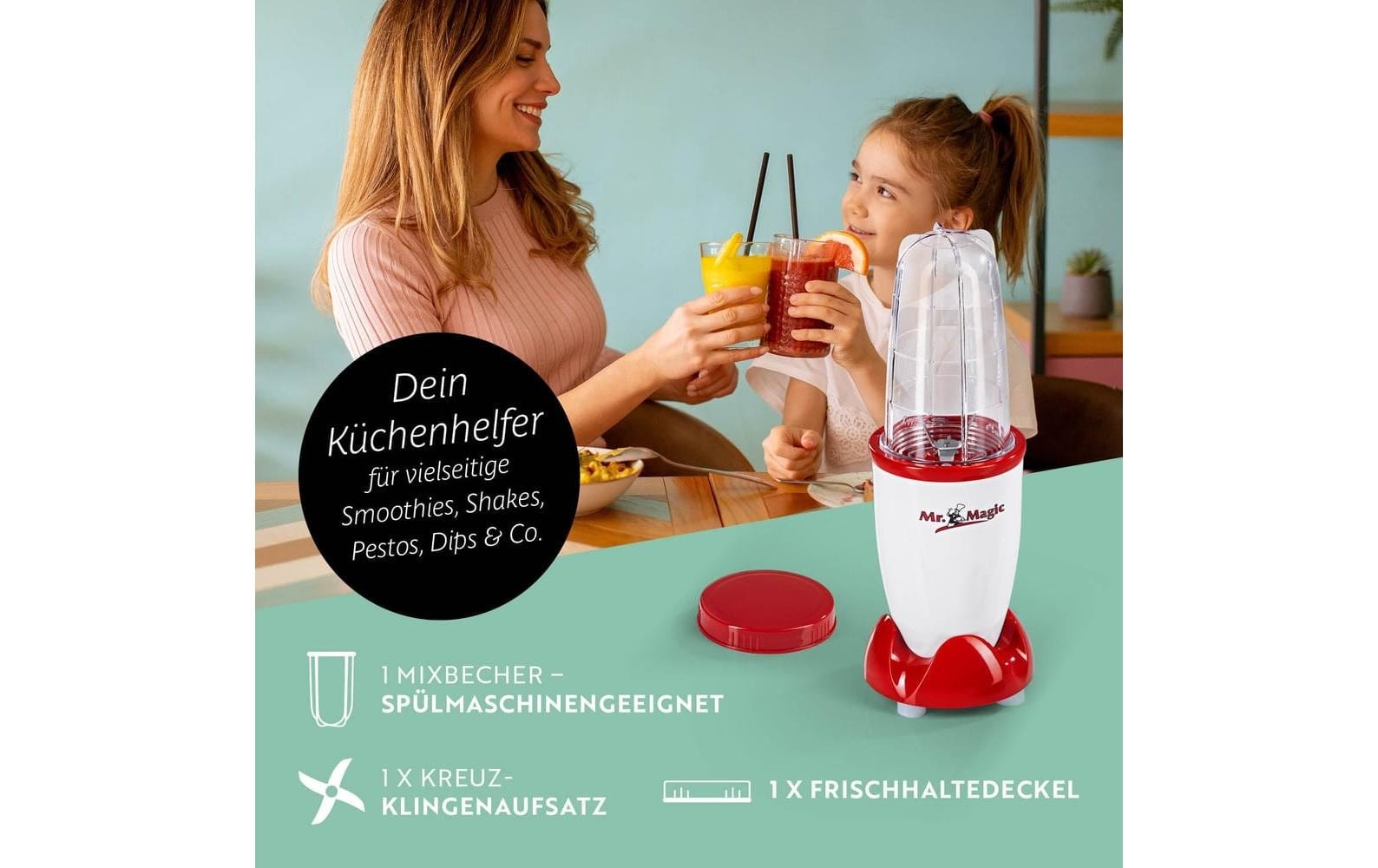 GOURMETmaxx Smoothie-Maker »Mr. Magic«