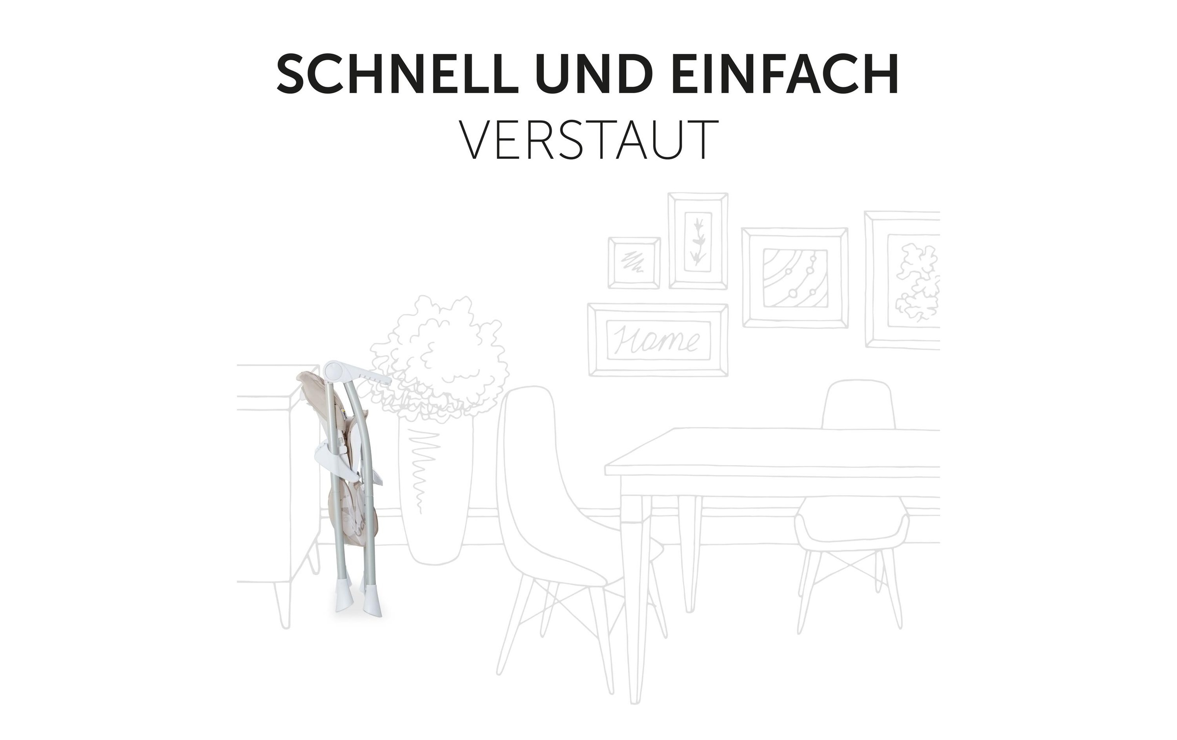 Hauck Hochstuhl »Sit N Fold«