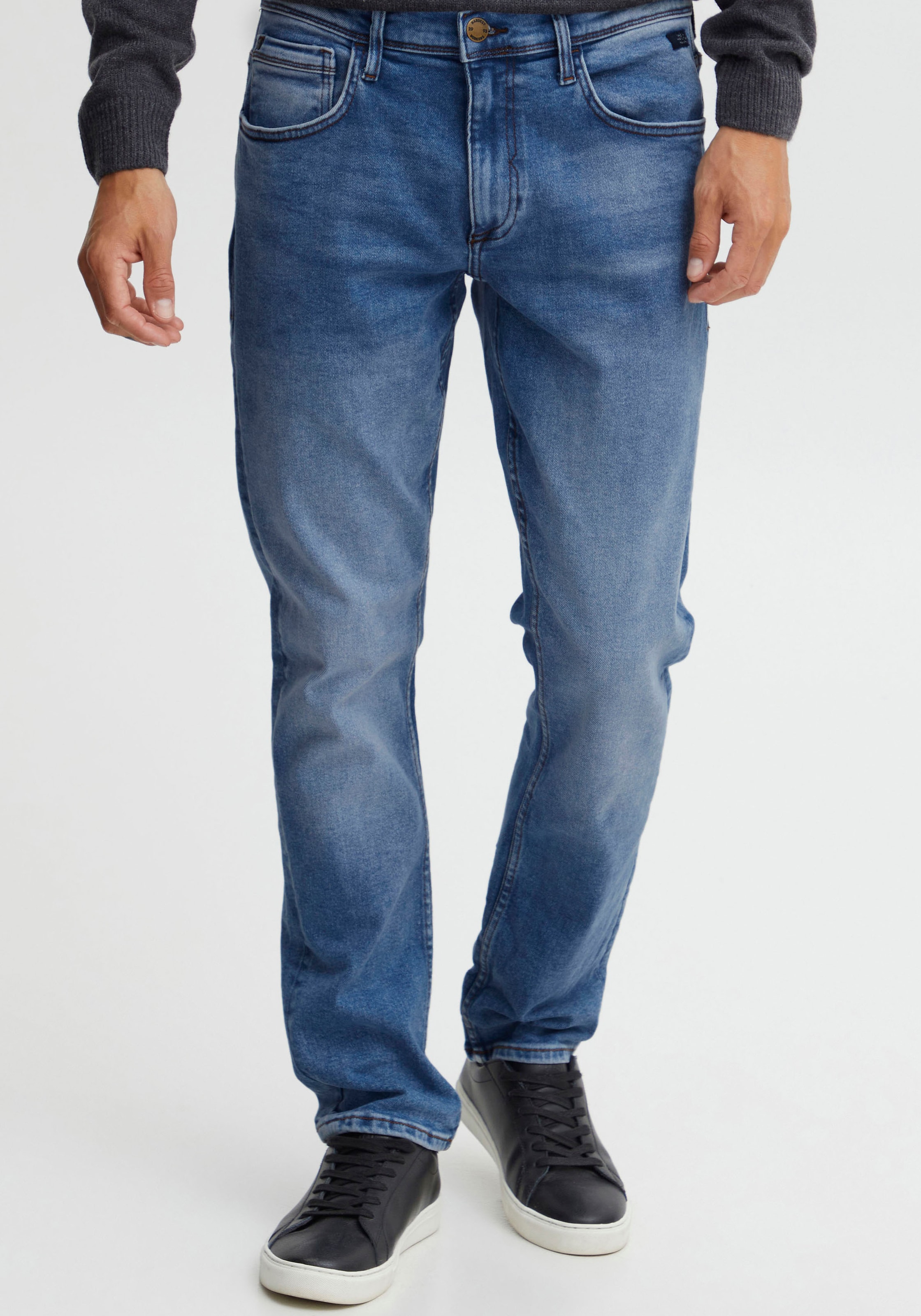 Image of Blend 5-Pocket-Jeans "BL Jeans Blizzard Multiflex" normale Passform, aus Baumwollmischung, elastisches Denim-Material